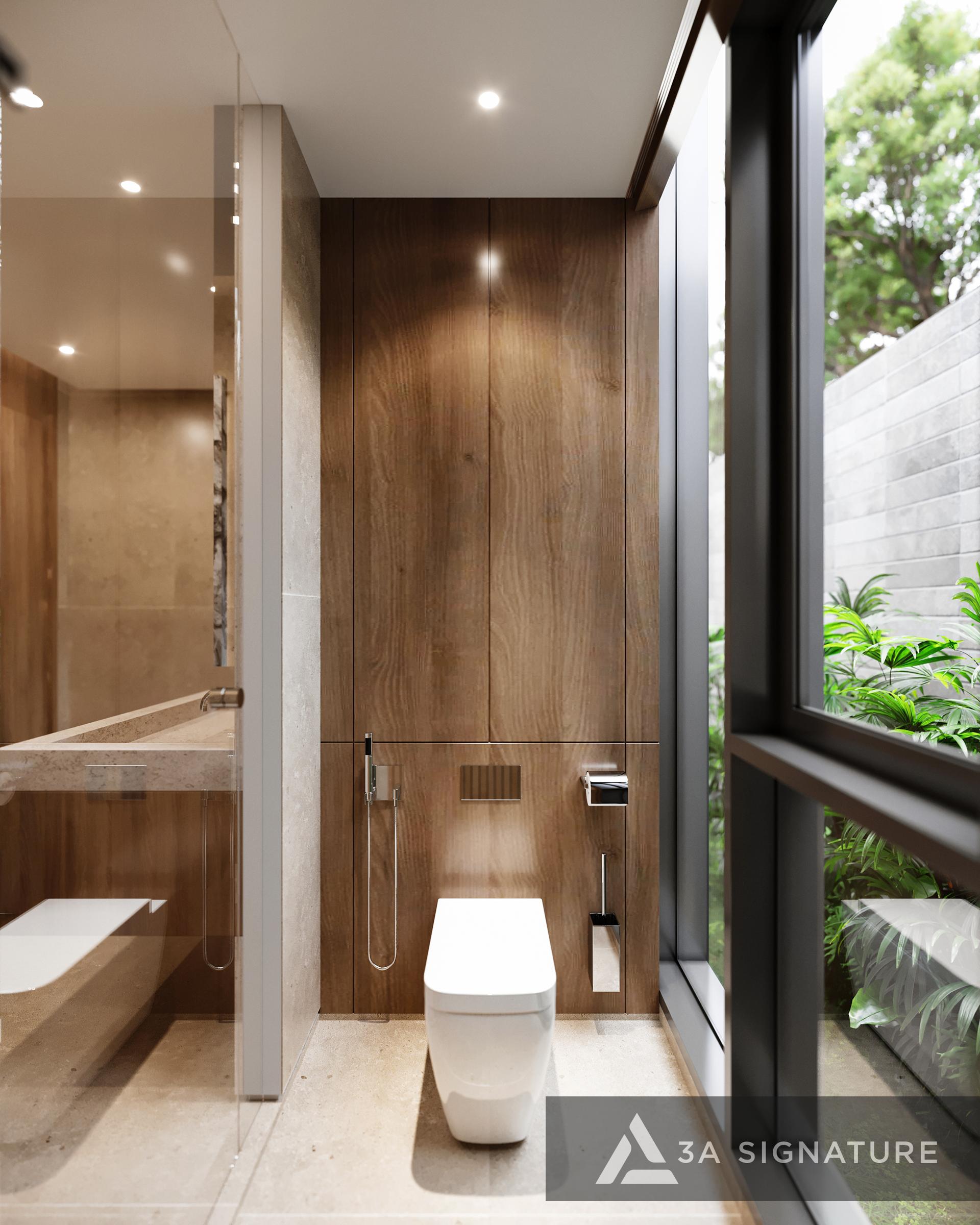 thiet ke thi cong biet thu hoan thien BD VILLA TDM mang phong cach-hien dai modern tropical