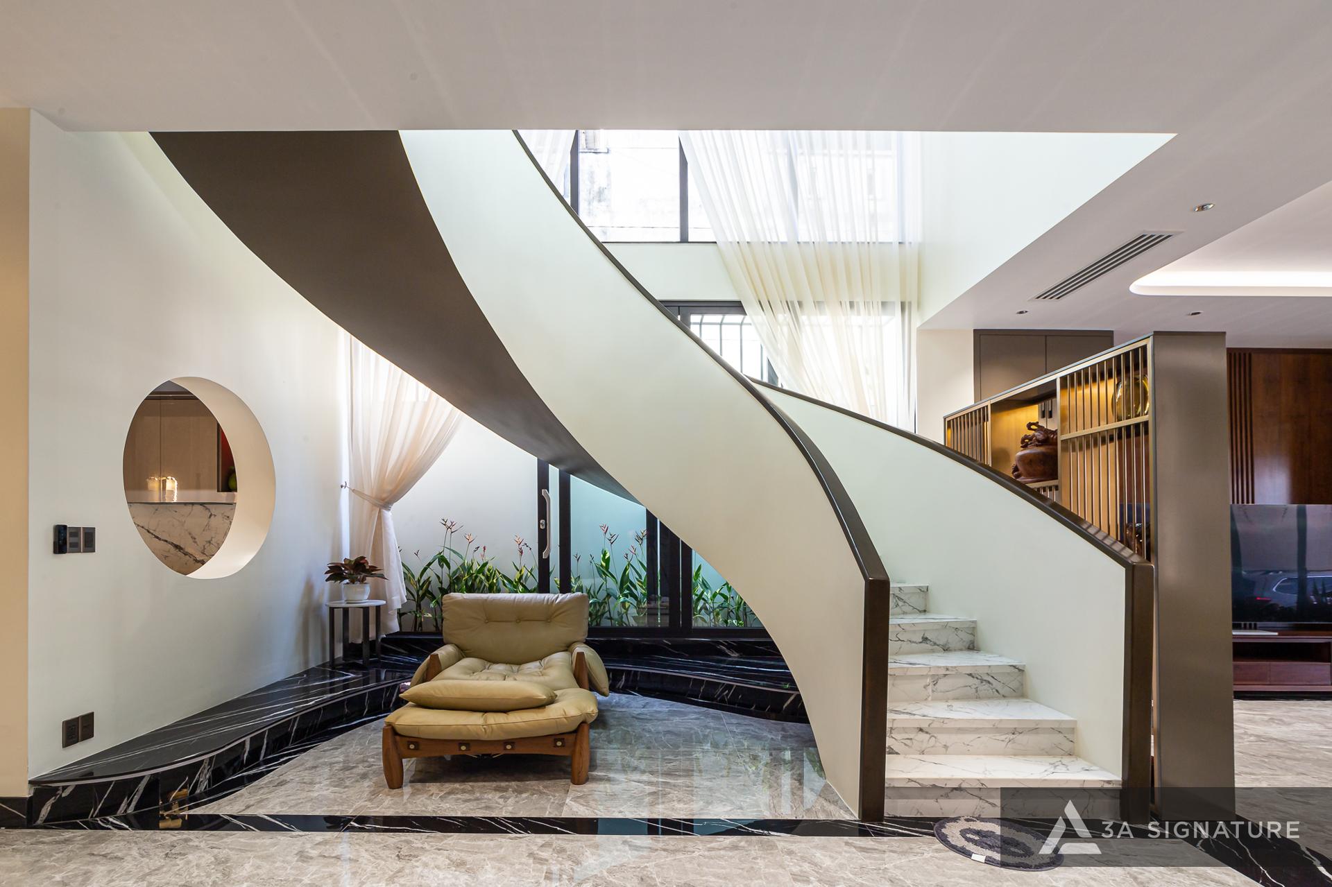 thiet ke thi cong biet thu hoan thien BD VILLA TDM mang phong cach-hien dai modern tropical