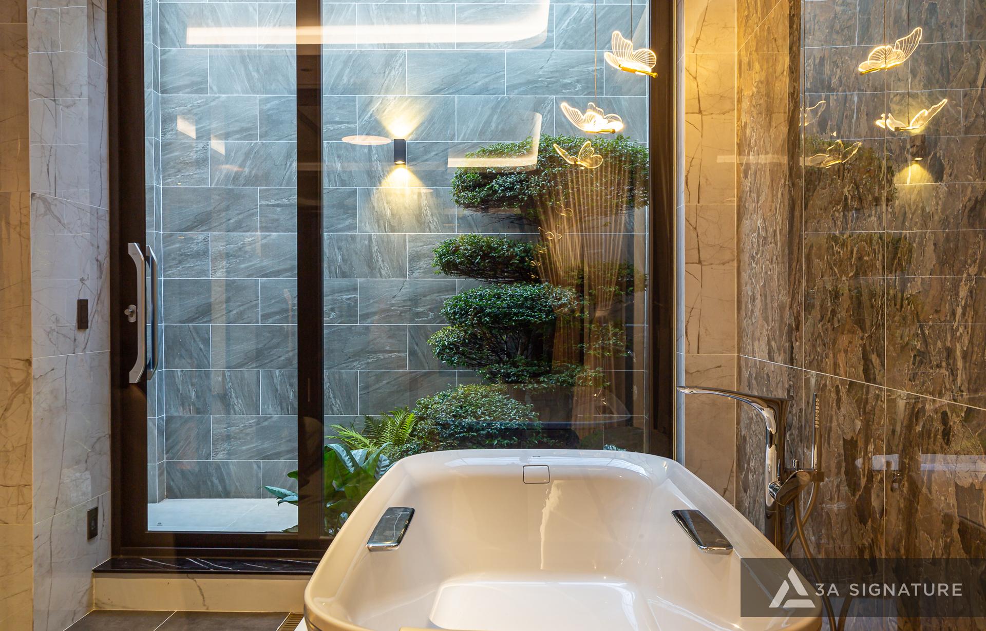 thiet ke thi cong biet thu hoan thien BD VILLA TDM mang phong cach-hien dai modern tropical