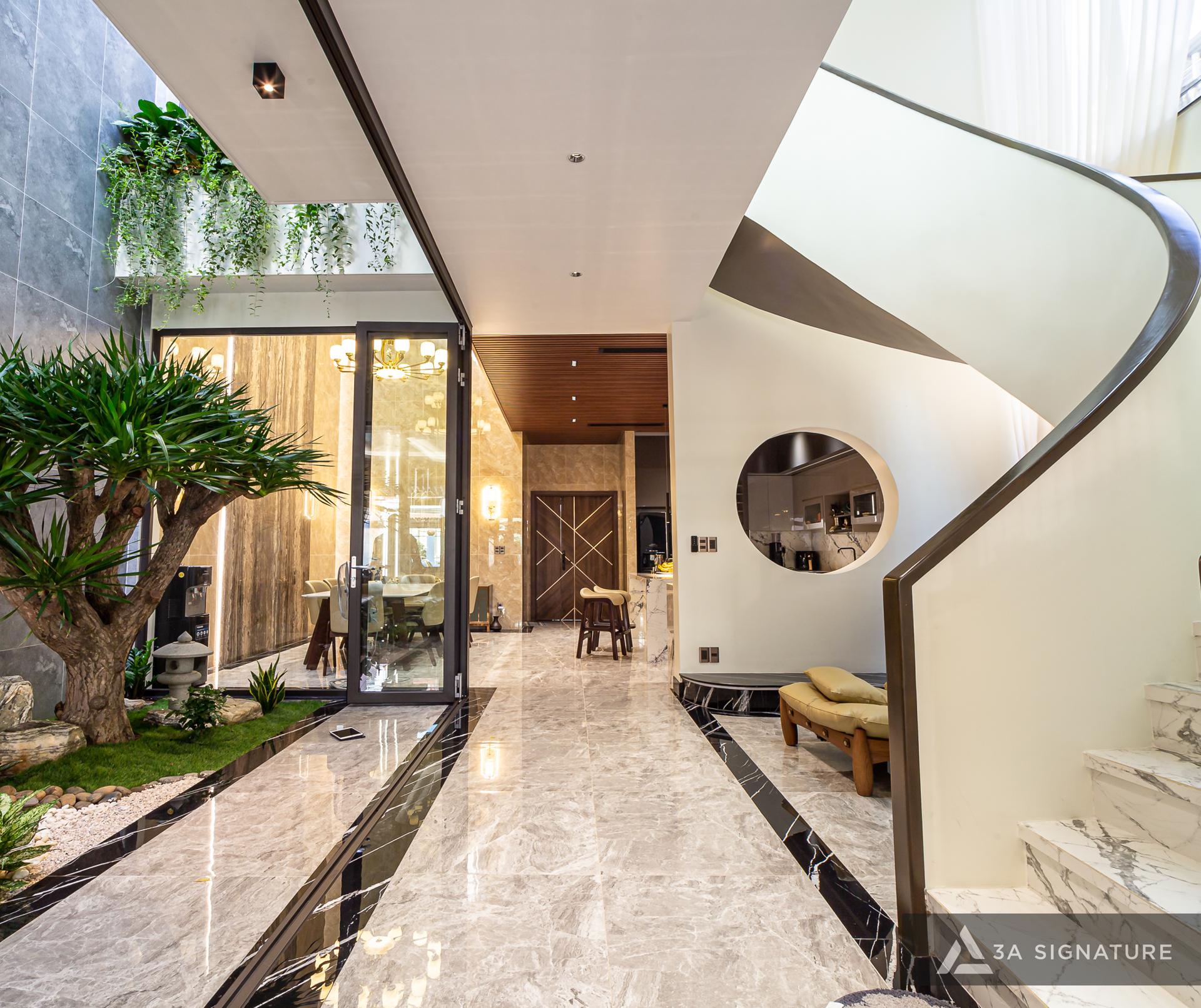 thiet ke thi cong biet thu hoan thien BD VILLA TDM mang phong cach-hien dai modern tropical