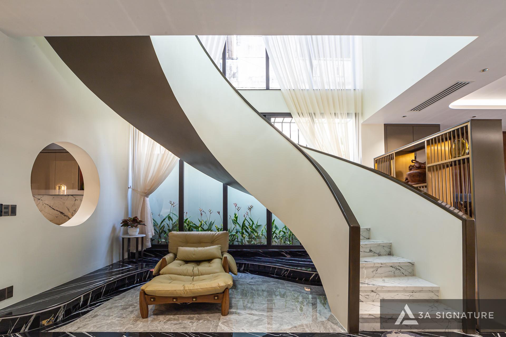 thiet ke thi cong biet thu hoan thien BD VILLA TDM mang phong cach-hien dai modern tropical