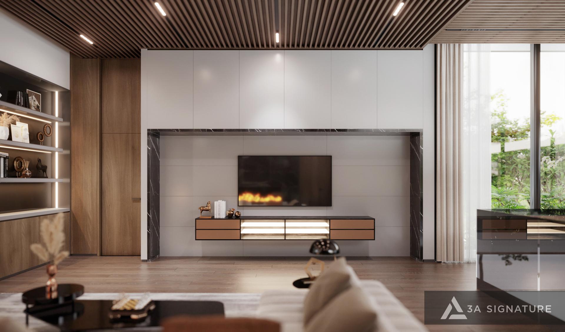 thiet ke thi cong biet thu hoan thien Balance VILLA - Vung Tau City mang phong cach-hien dai modern tropical