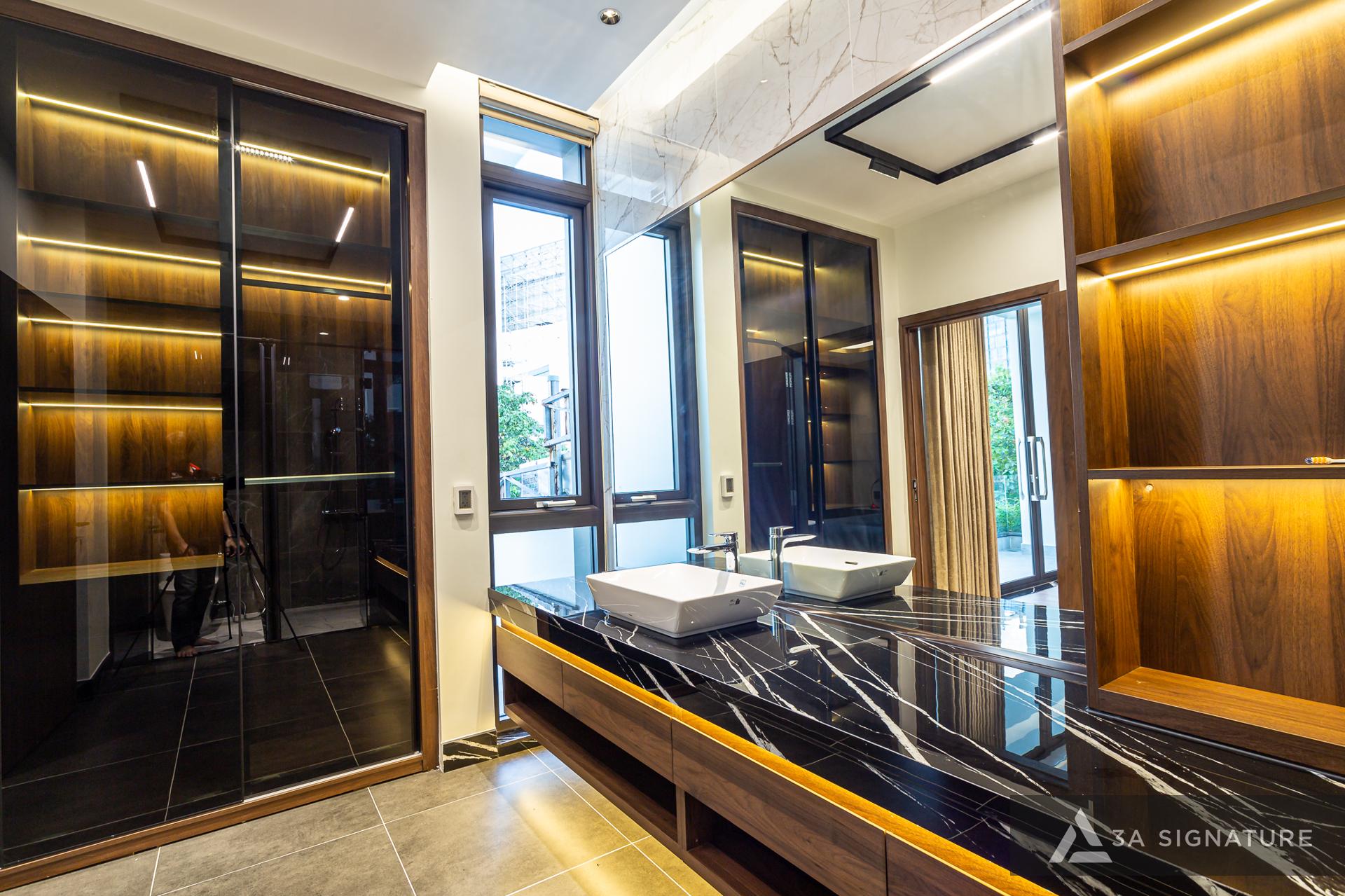 thiet ke thi cong biet thu hoan thien BD VILLA TDM mang phong cach-hien dai modern tropical