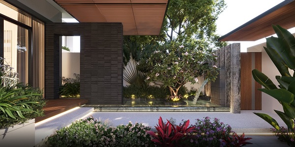 modern tropical villa design