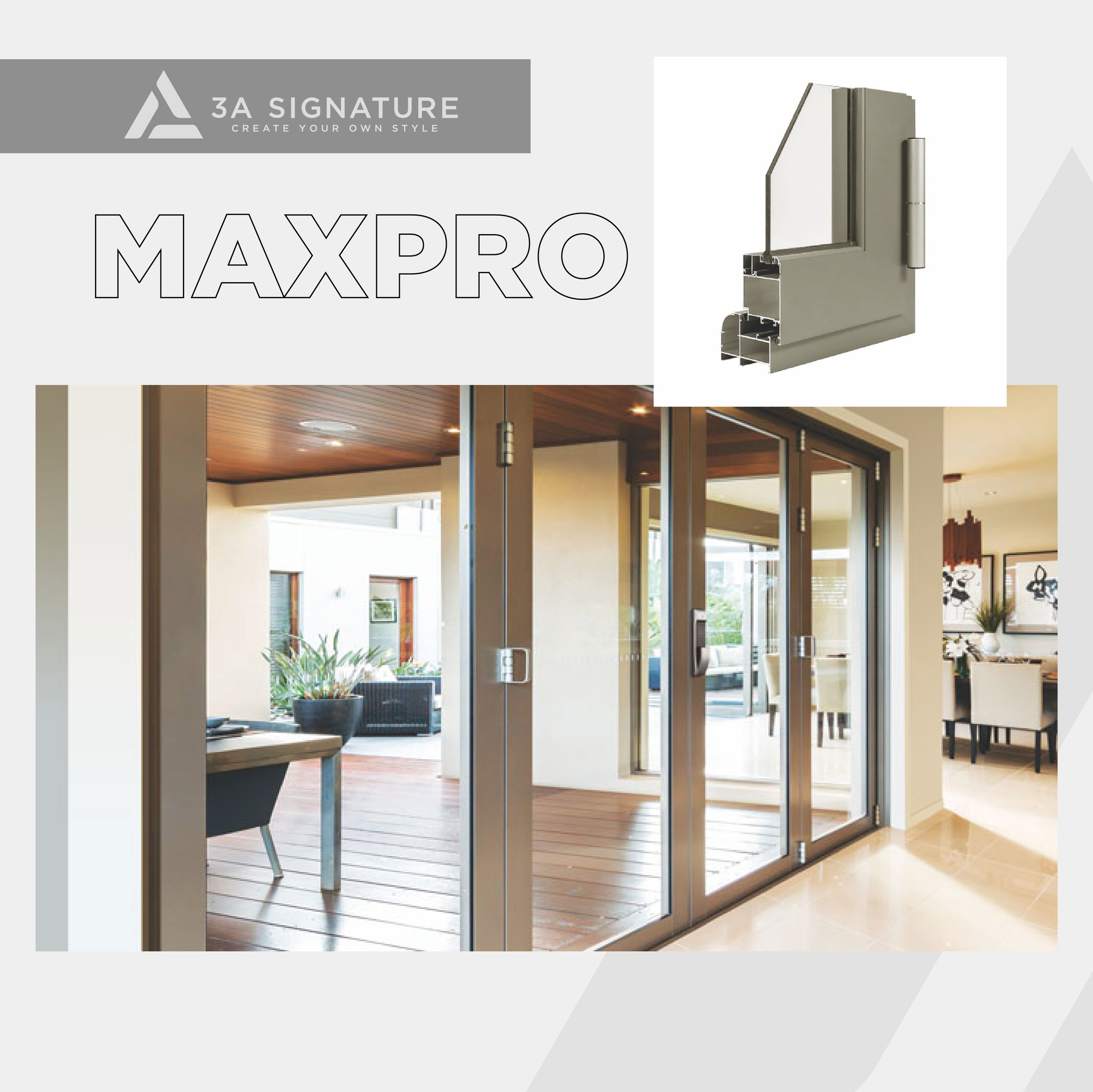 Aluminum-and-glass doors in Tropical Modern villas deliver durability, heat resistance, and expansive views an elegant choice for homeowners looking for a reputable door brand.