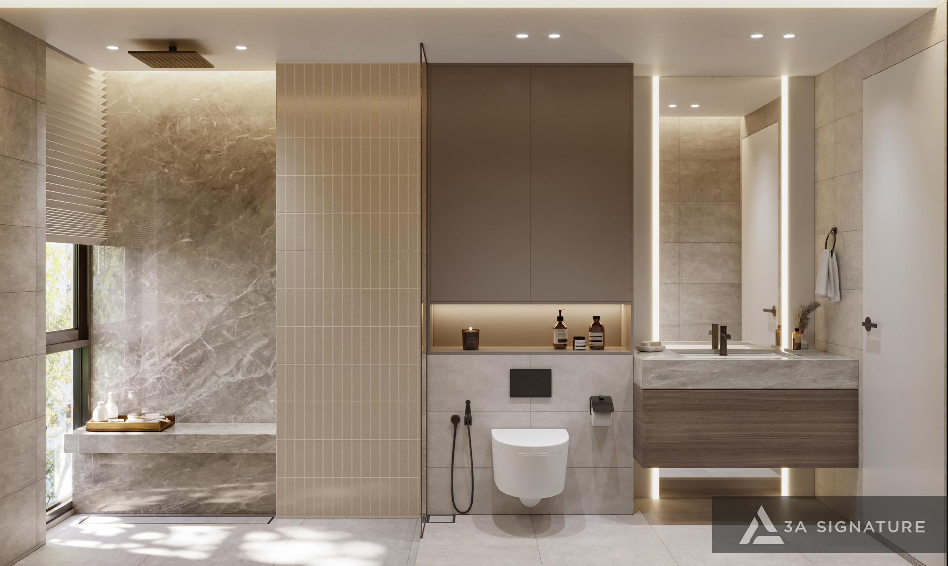 thiet ke thi cong biet thu hoan thien BD VILLA TDM mang phong cach-hien dai modern tropical