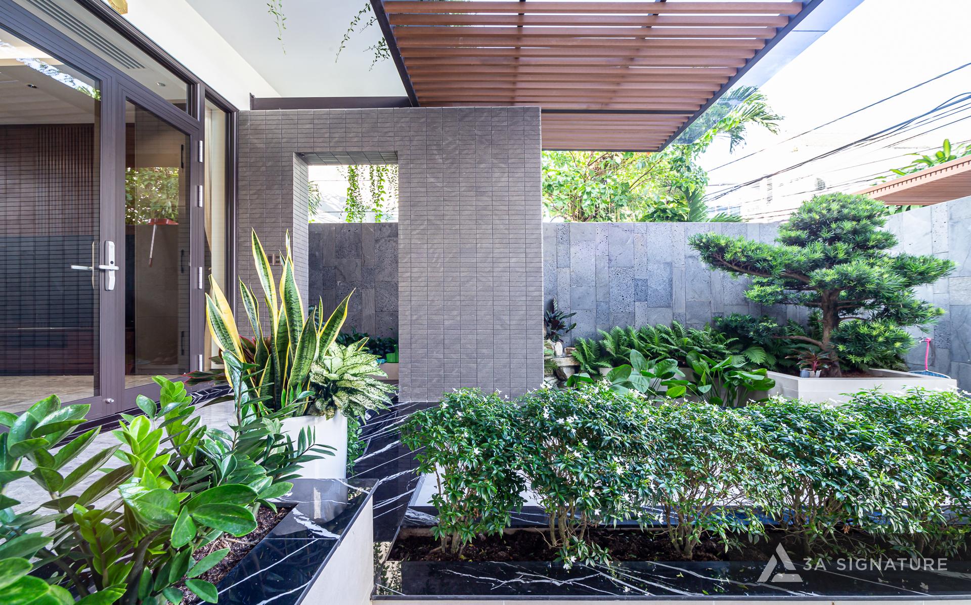 thiet ke thi cong biet thu hoan thien BD VILLA TDM mang phong cach-hien dai modern tropical