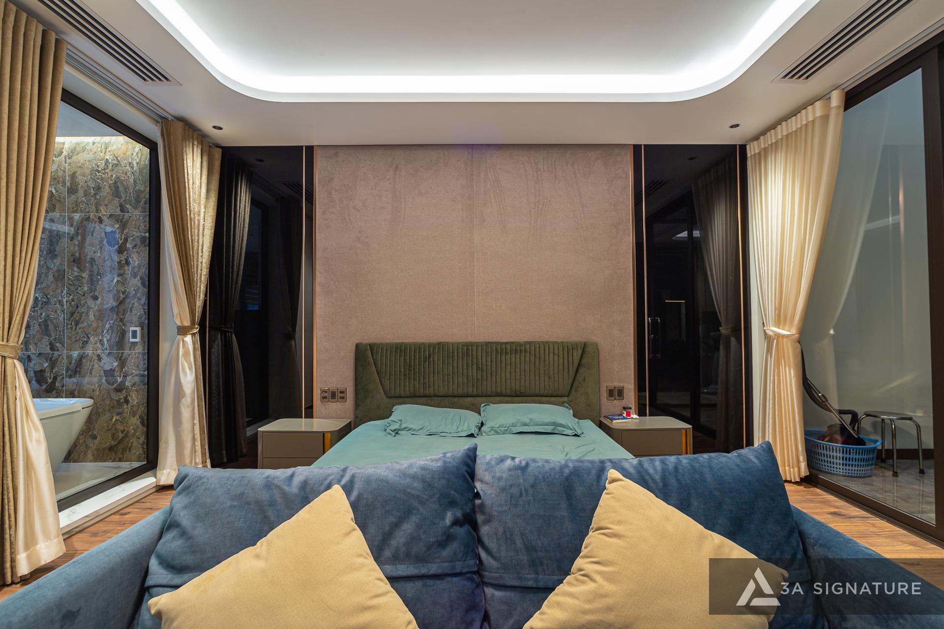 thiet ke thi cong biet thu hoan thien BD VILLA TDM mang phong cach-hien dai modern tropical