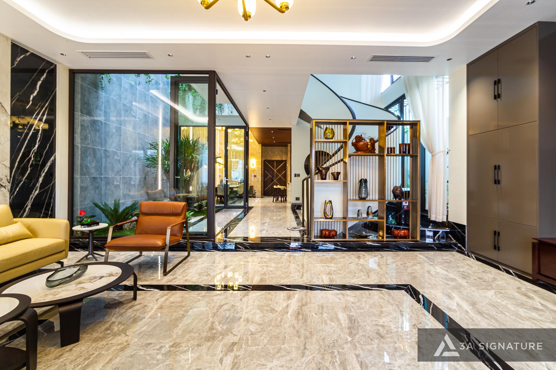 thiet ke thi cong biet thu hoan thien BD VILLA TDM mang phong cach-hien dai modern tropical