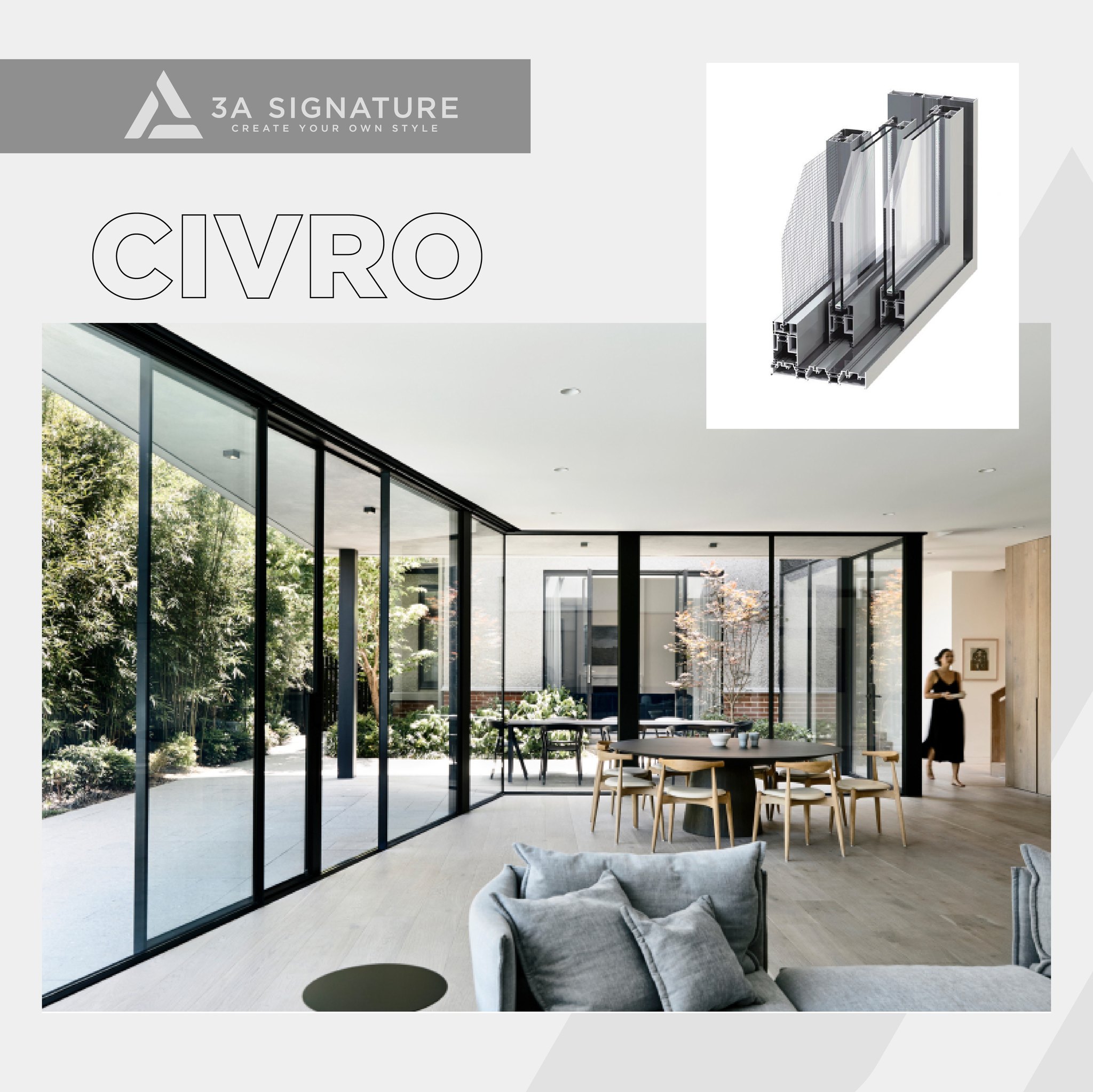Panoramic sliding glass doors expand the living space, blur indoor–outdoor boundaries, embody the Tropical Modern spirit, and affirm the choice of a reputable door brand.