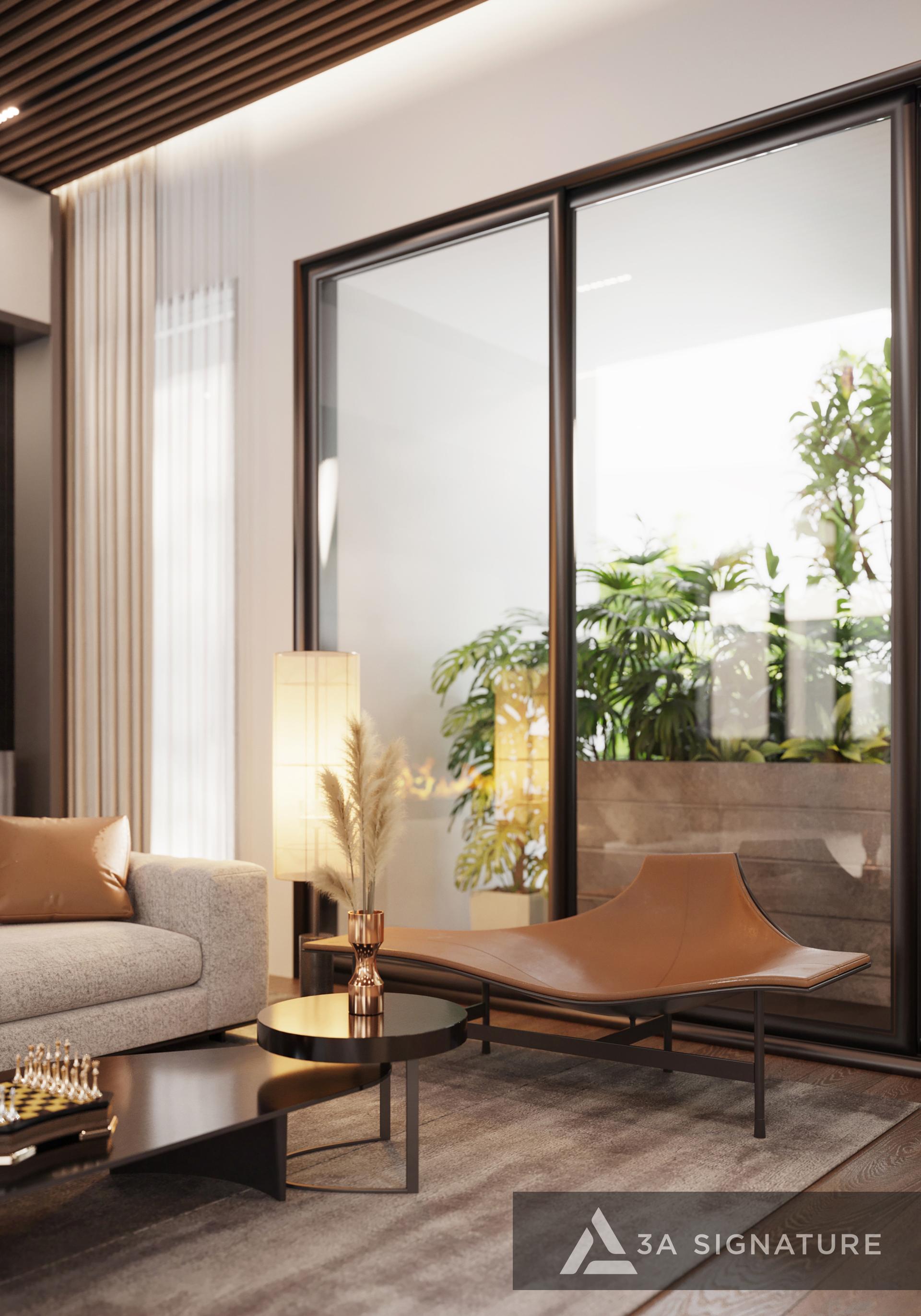 thiet ke thi cong biet thu hoan thien Balance VILLA - Vung Tau City mang phong cach-hien dai modern tropical