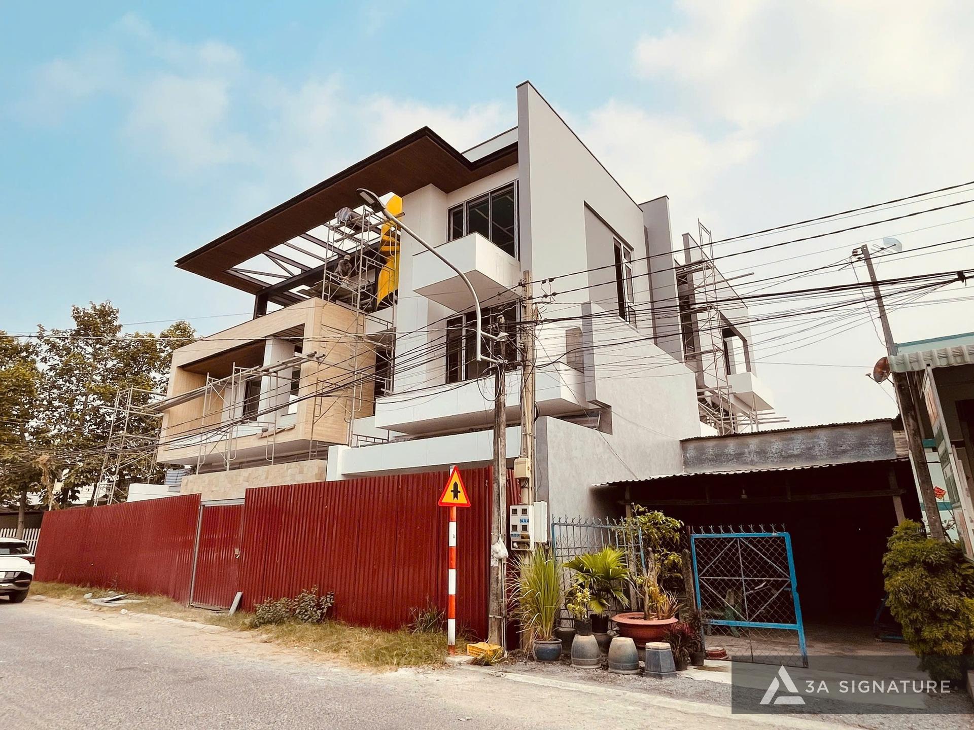 Thi công Diamond Villa Tây Ninh – công trình biệt thự Tropical Modern được 3A Signature kiến tạo, hòa quyện giữa kiến trúc hiện đại và thiên nhiên miền nhiệt đới.