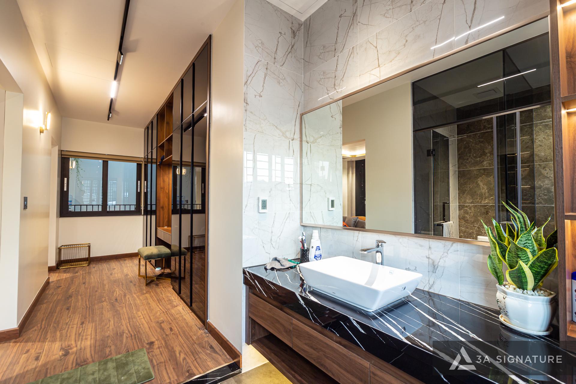 thiet ke thi cong biet thu hoan thien BD VILLA TDM mang phong cach-hien dai modern tropical