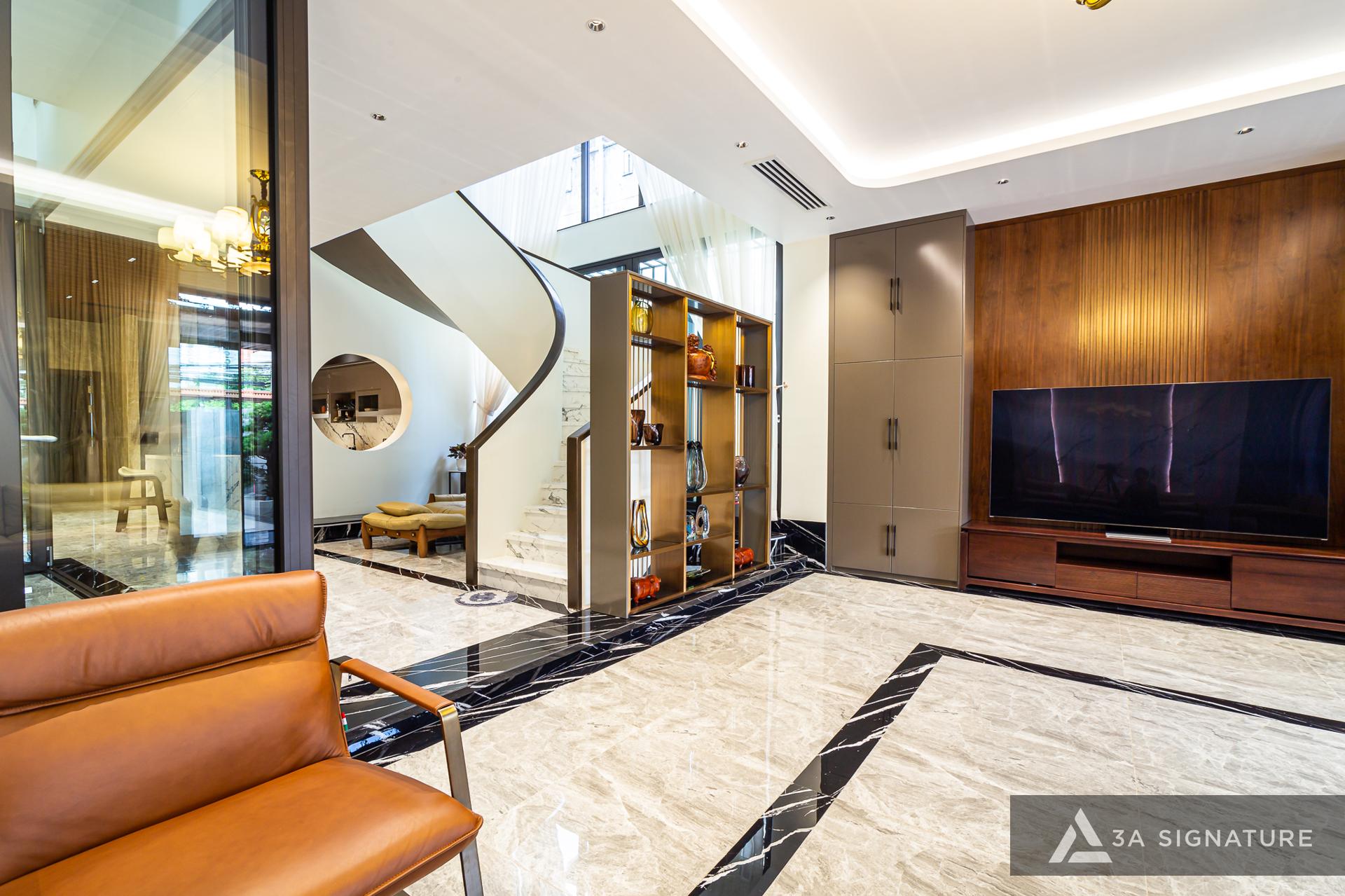 thiet ke thi cong biet thu hoan thien BD VILLA TDM mang phong cach-hien dai modern tropical