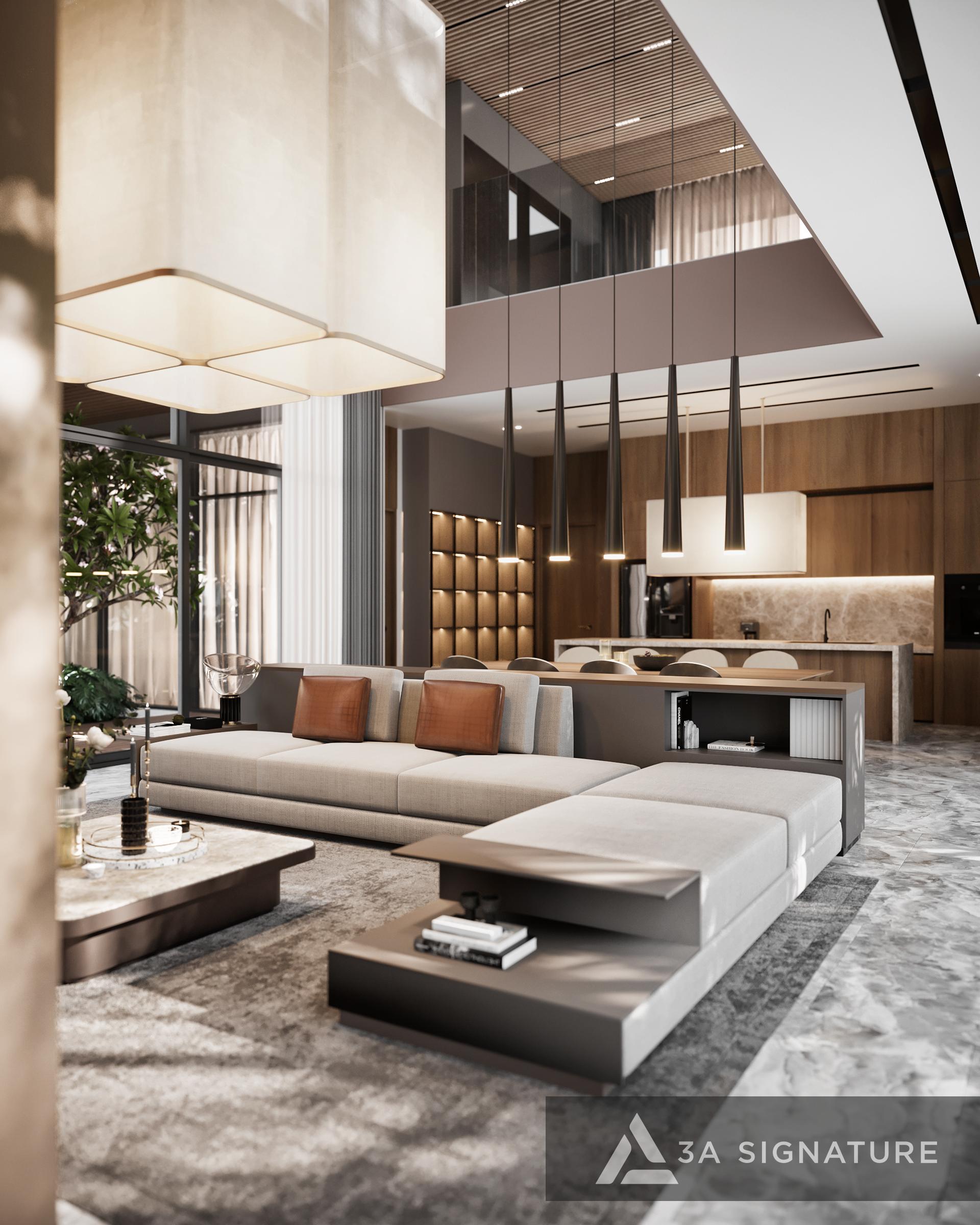 thiet ke thi cong biet thu hoan thien Balance VILLA - Vung Tau City mang phong cach-hien dai modern tropical