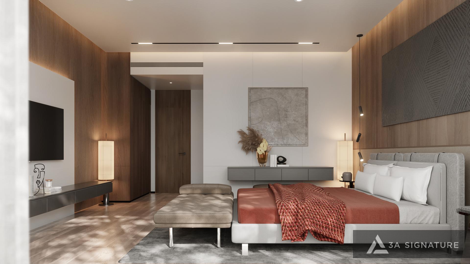 thiet ke biet thu nghi duong hien dai Balance-VILLA-VungTau duoc bao boc boi thien nhien