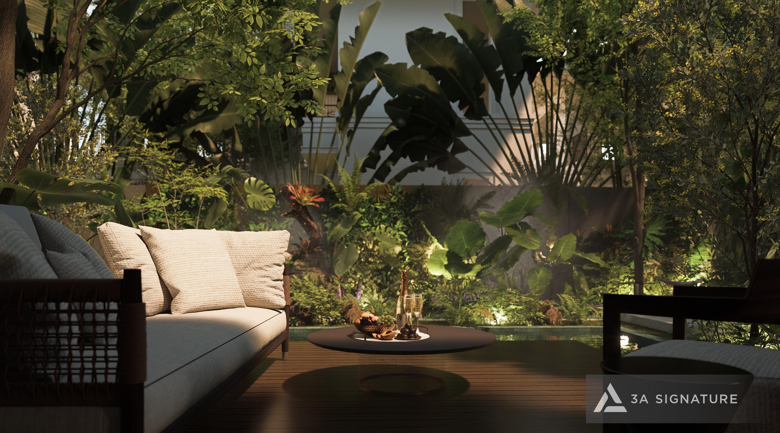 7 thiet ke thi cong biet thu san vuon LUMINA RETREAT VILLA SwanBay