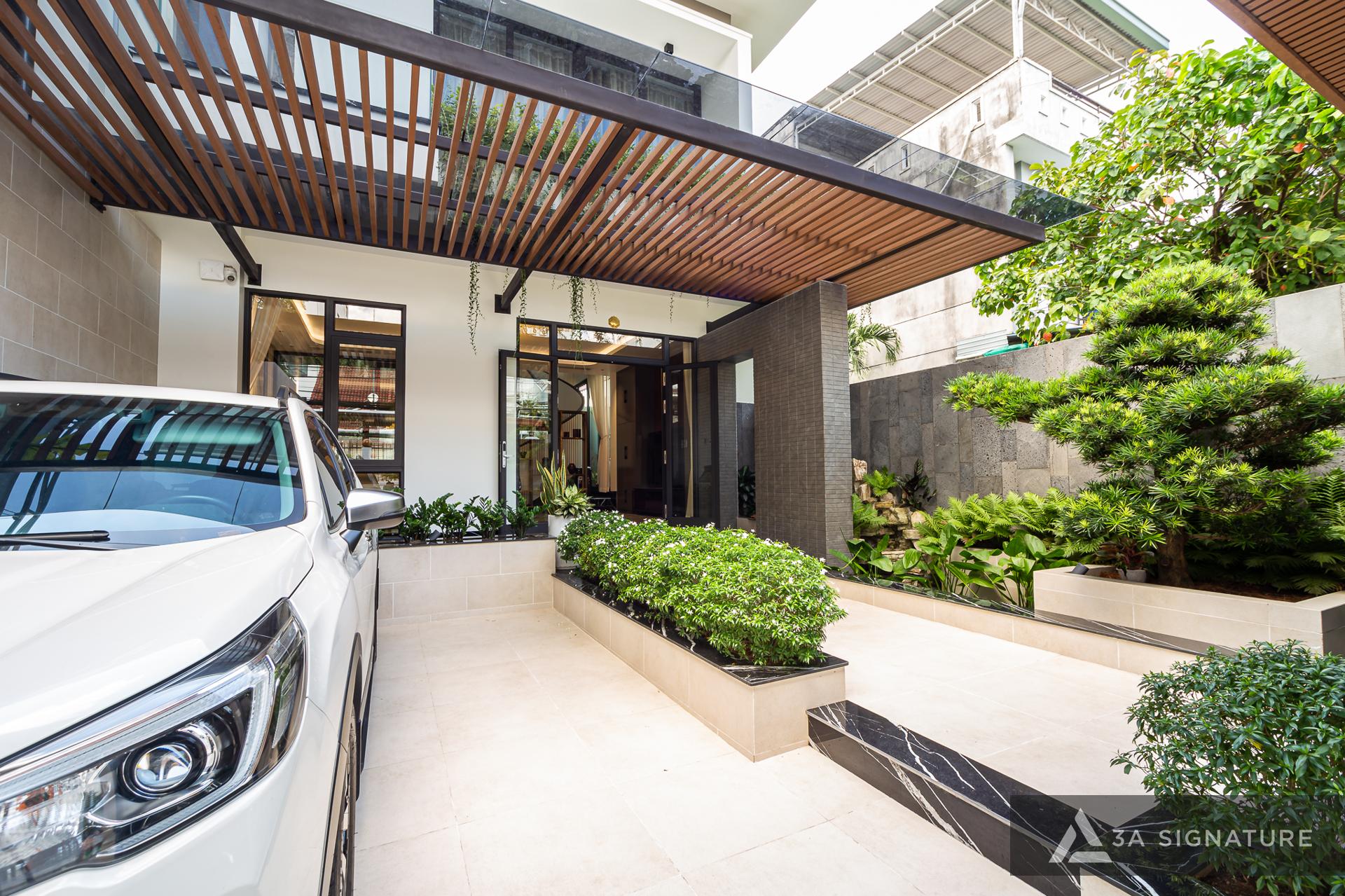 thiet ke thi cong biet thu hoan thien BD VILLA TDM mang phong cach-hien dai modern tropical