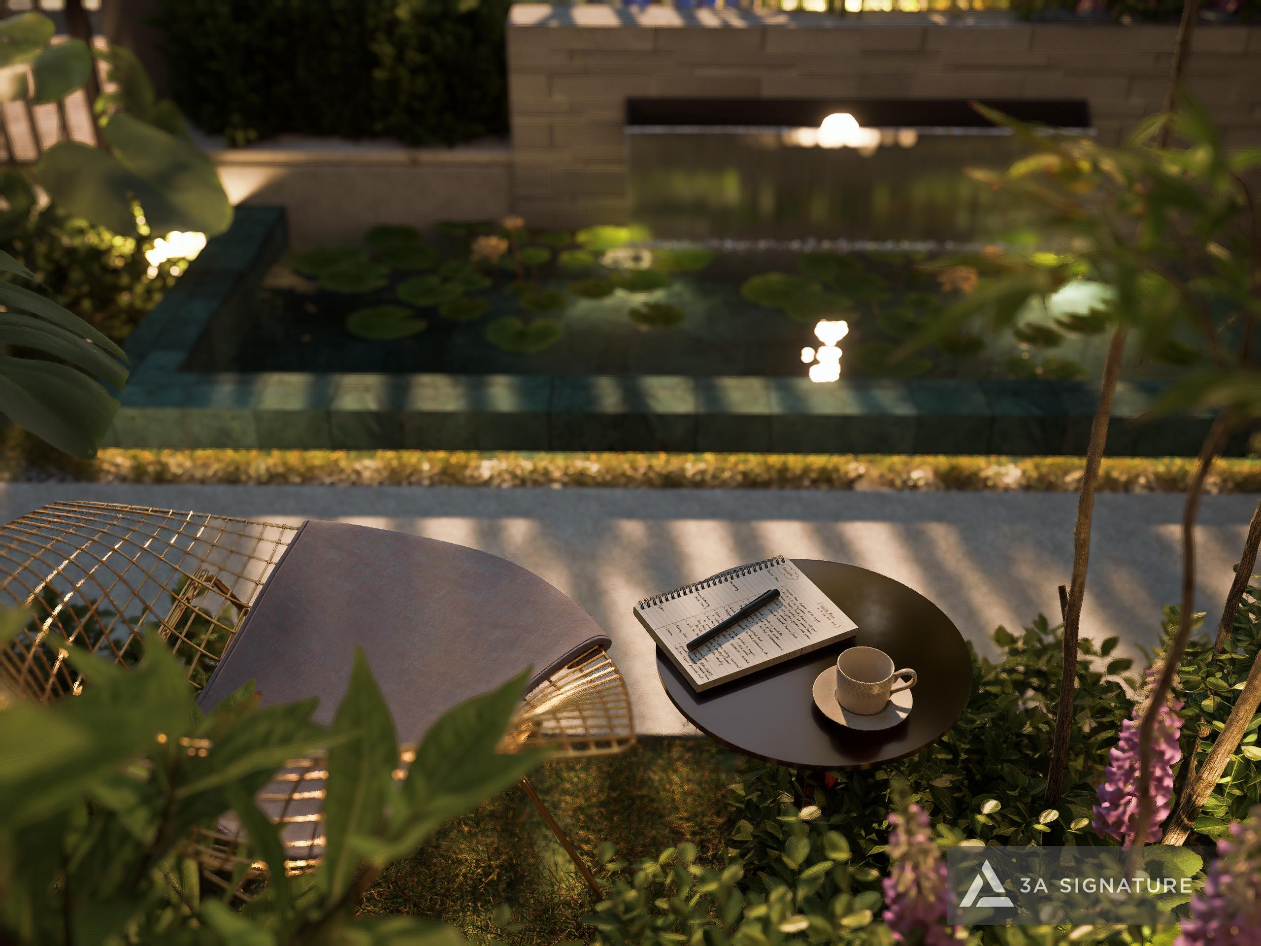 8 thiet ke thi cong biet thu san vuon LUMINA RETREAT VILLA SwanBay
