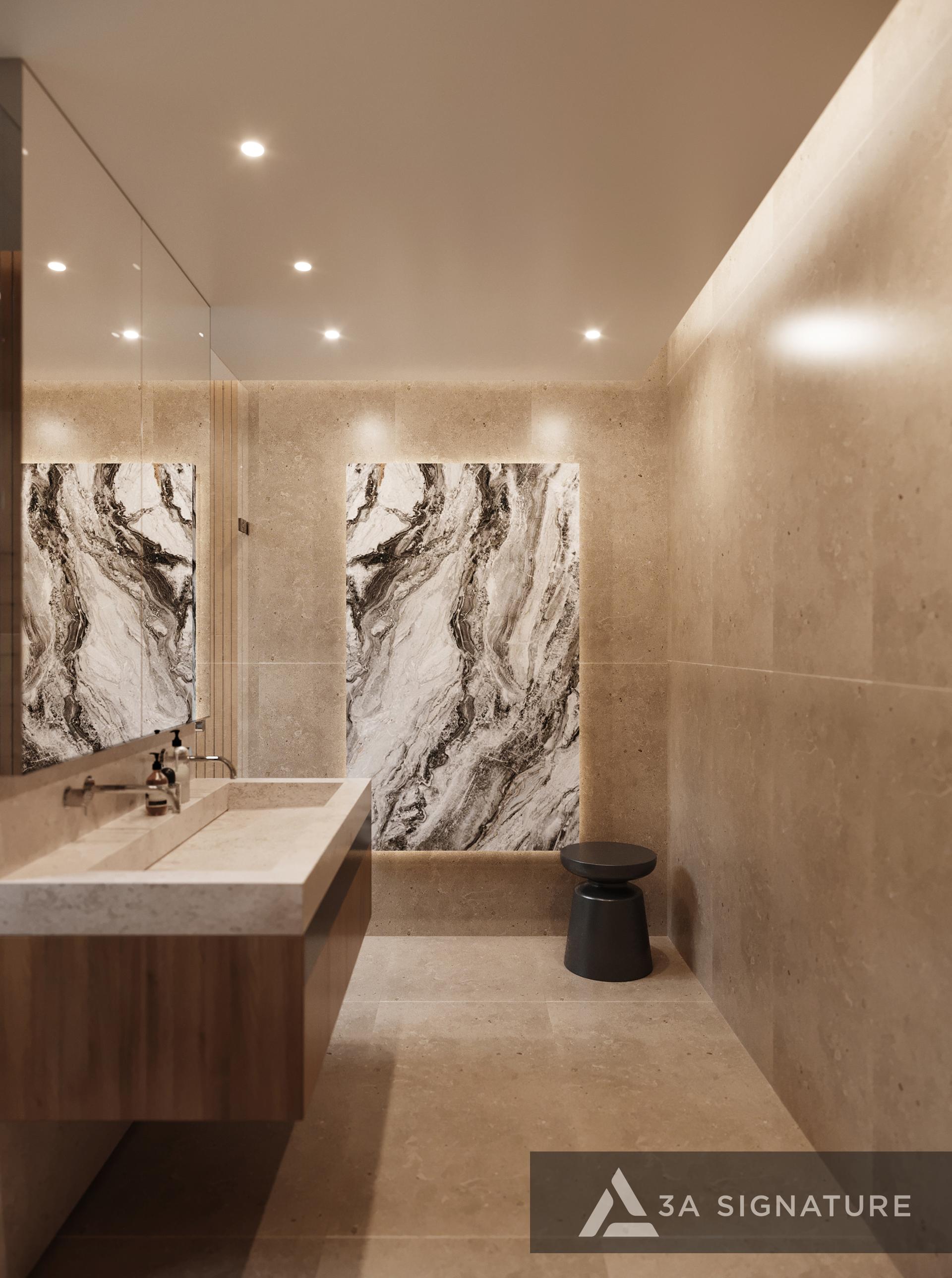 thiet ke thi cong biet thu hoan thien BD VILLA TDM mang phong cach-hien dai modern tropical