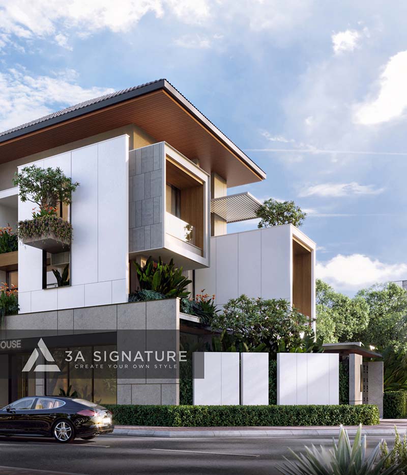 Diện tích xây dựng biệt thự cần bao nhiêu m2? BL villa