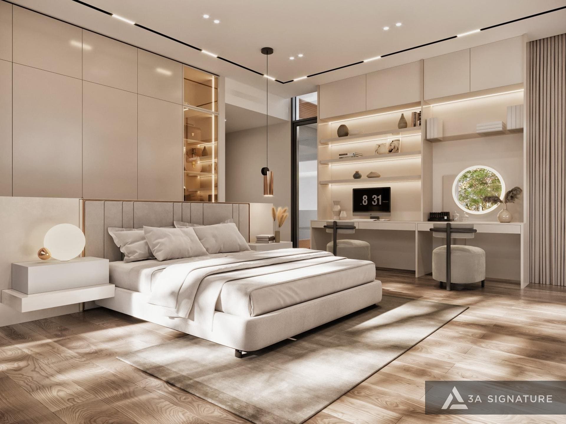 Phòng Ngủ Đẹp – Nơi Lưu Giữ Cảm Xúc Riêng Trong Không Gian Sống Balance villa Balance villa noi that biet thu hien dai phong ngu bo me
