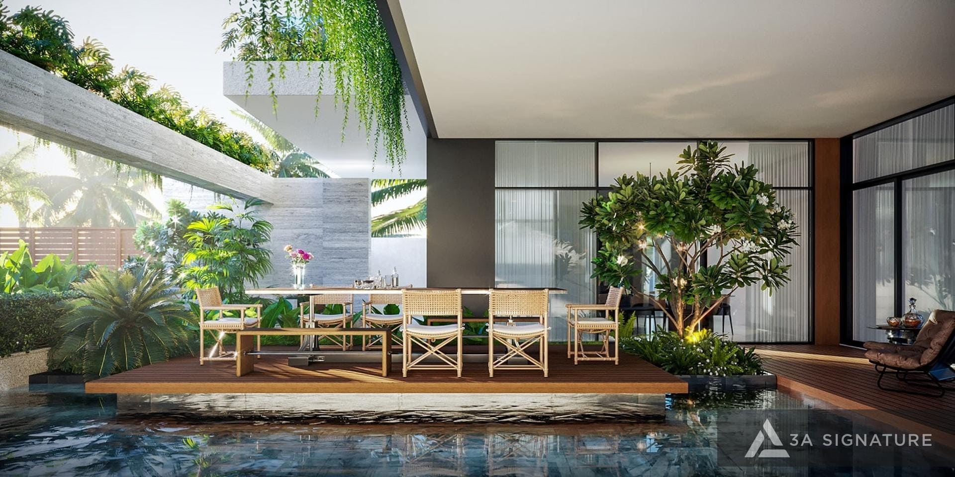 Xu Hướng Thiết Kế Biệt Thự Hiện Đại 2025 – Định Hình Không Gian Sống Tương Lai Balance villa kien truc biet thu hien dai tropical modern 6