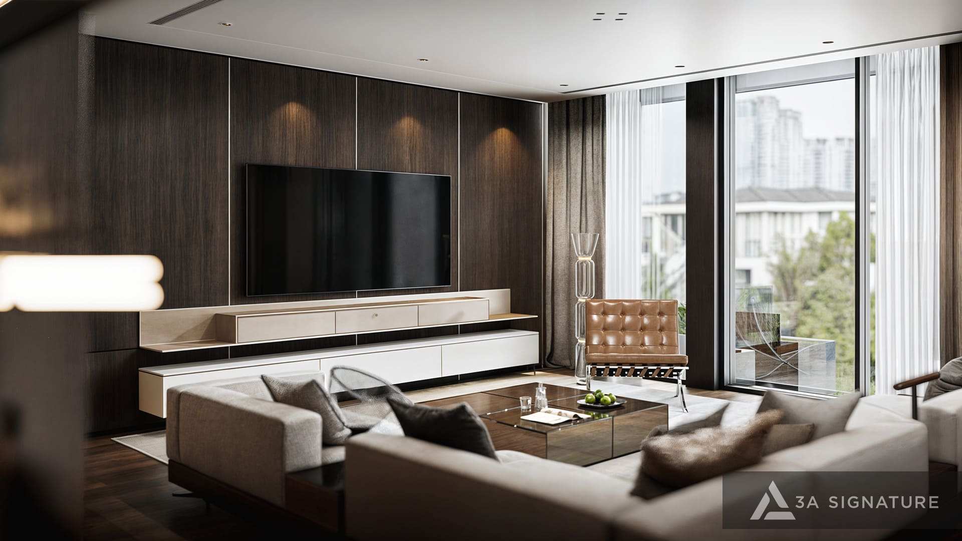 Biệt thự 1 trệt 1 tầng: Nghệ thuật sống hiện đại giữa thiên nhiên CT Villa noi that biet thu hien dai SHCB