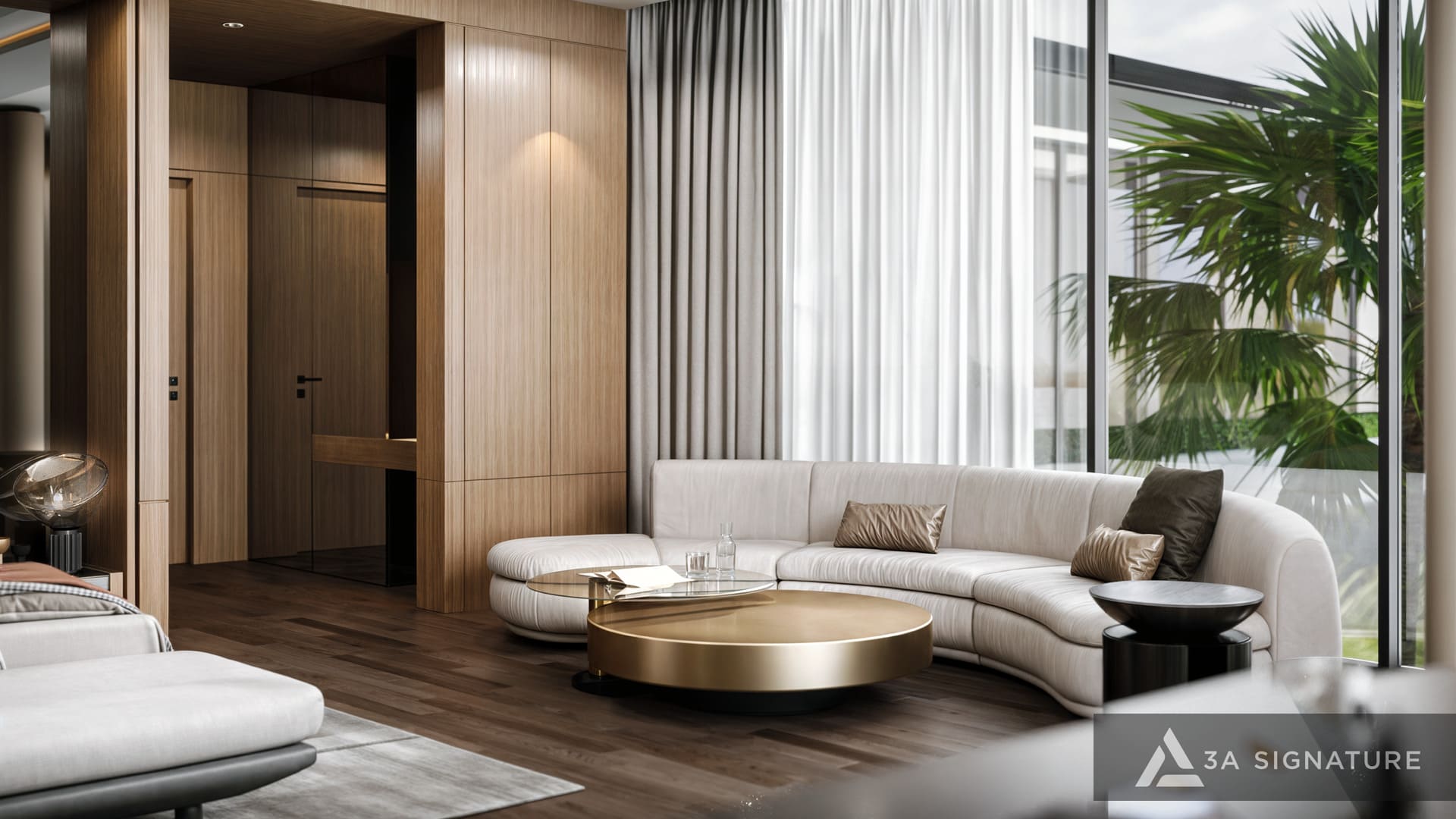 Biệt thự 1 trệt 1 tầng: Nghệ thuật sống hiện đại giữa thiên nhiên CT Villa noi that biet thu hien dai phong ngu 02