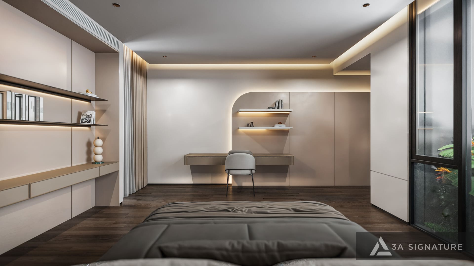 Cần Thơ Villa Thiet ke thi cong biet thu pho CT Villa Can Tho hien dai nhiet doi tropical modern