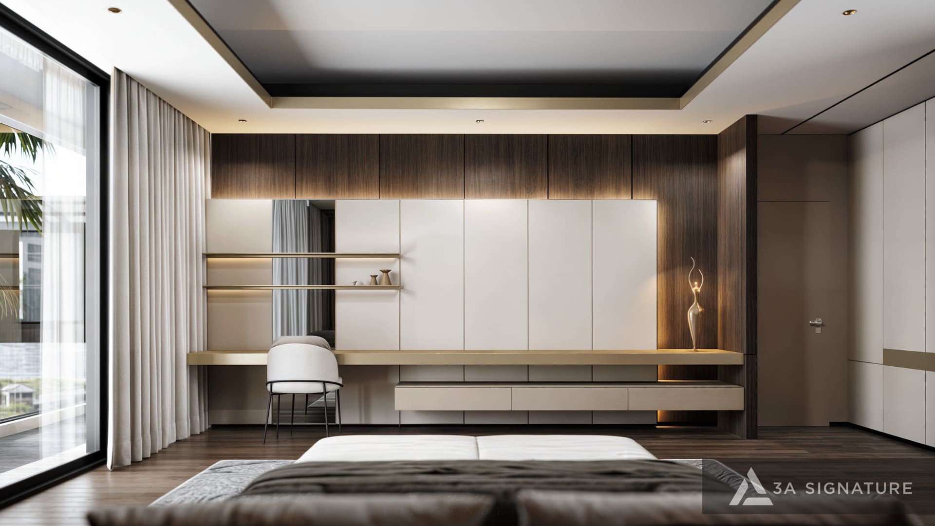 CT Villa noi that biet thu hien dai phong ngu mt 01