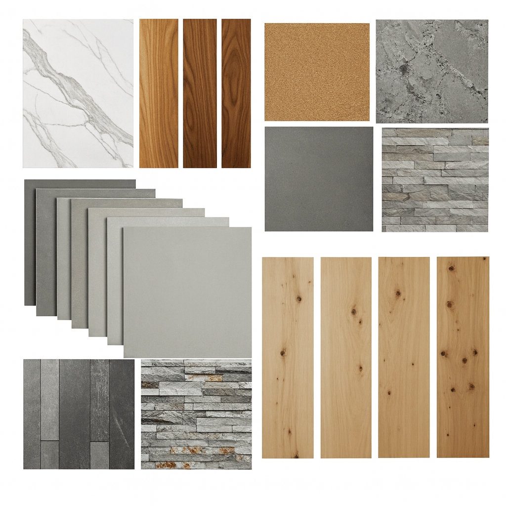 A comparison between premium materials and value options shows a smart path to check construction costs while preserving beauty and durability.