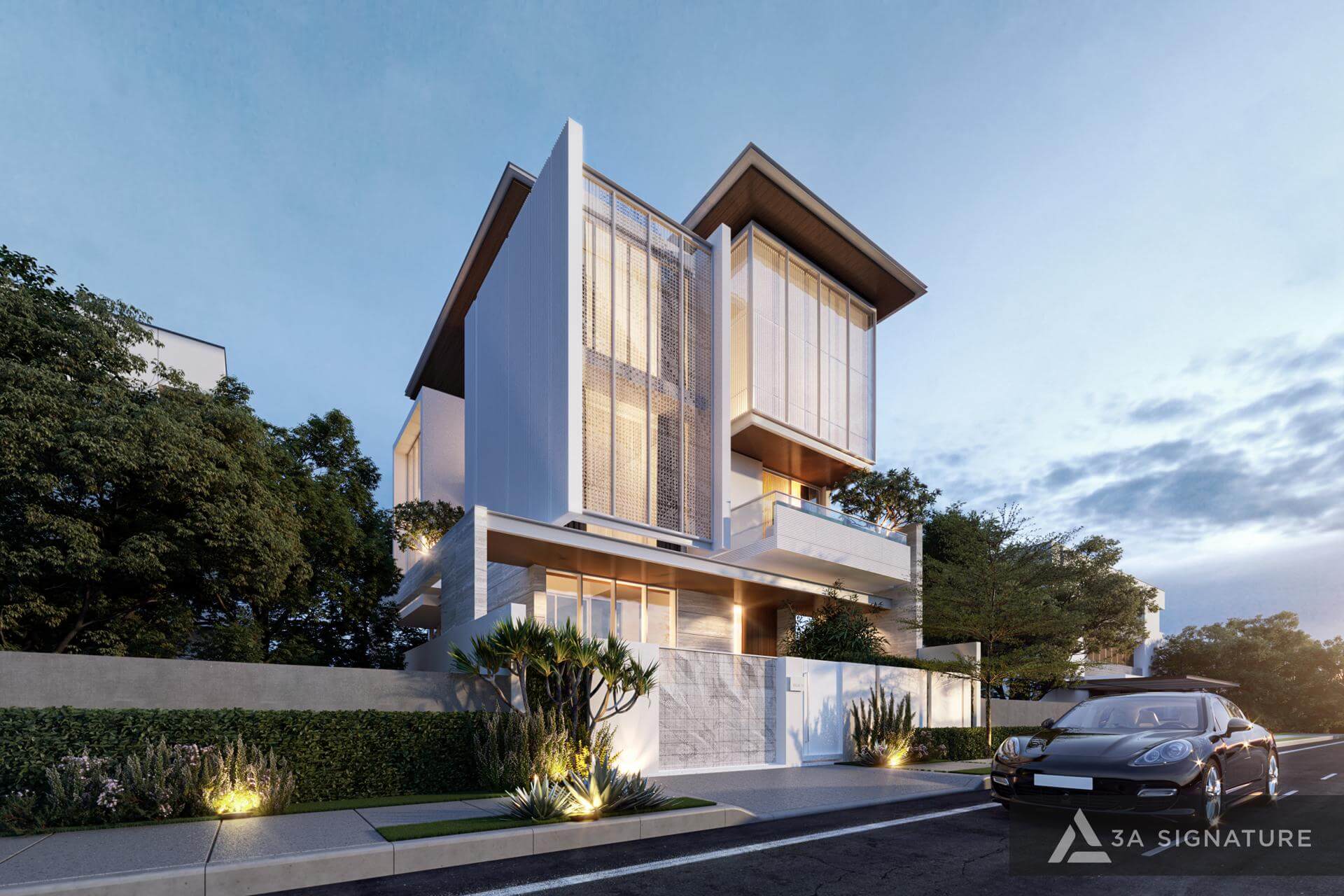 D7 Villa Ho Chi Minh kien truc 3