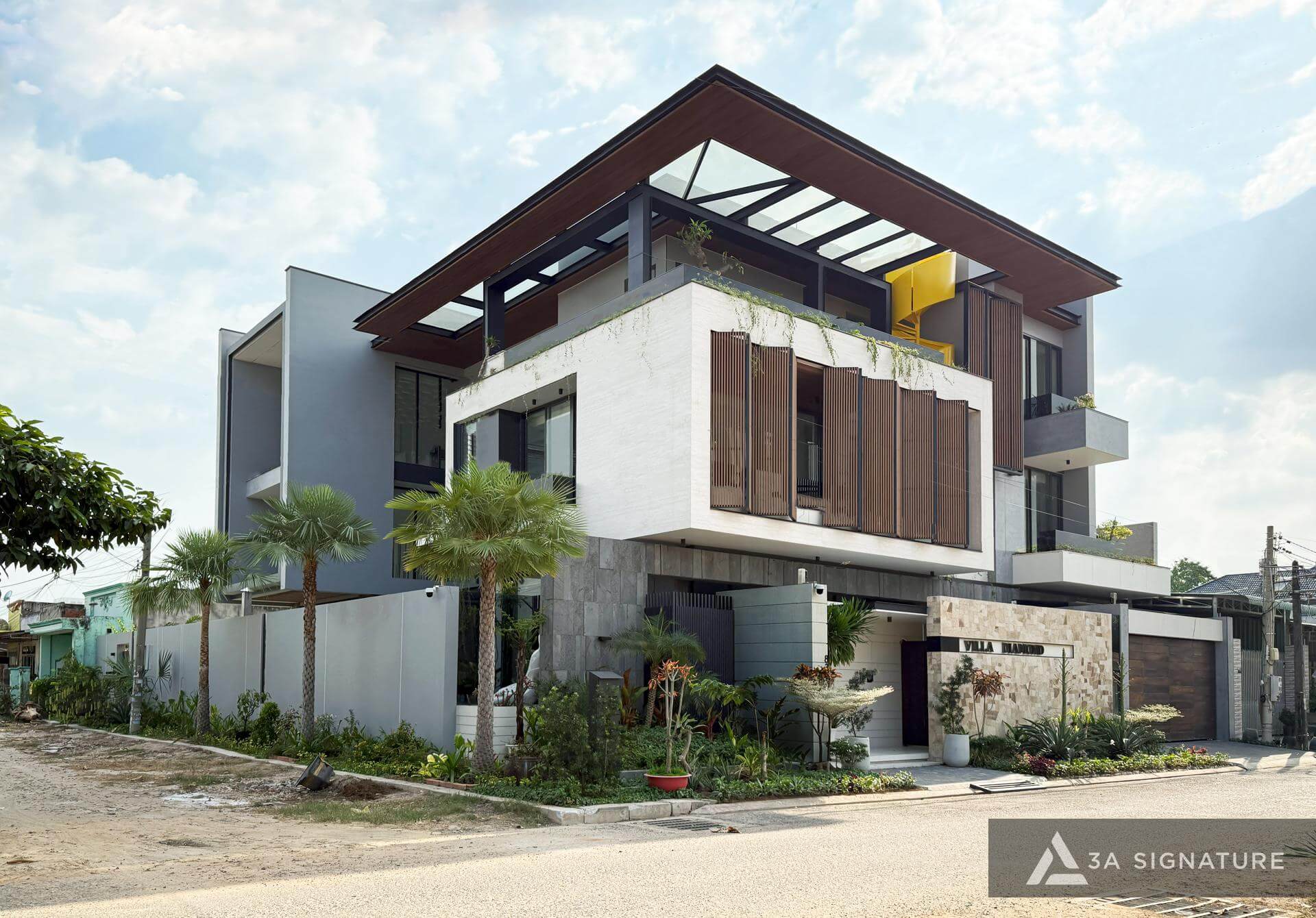 Xu Hướng Thiết Kế Thi Công Biệt Thự, Villa Trọn Gói – Đồng Bộ Hóa Không Gian Sống Tinh Tế Cho Tương Lai Dự án thi công thiết kế biệt thự thực tế Diamond Villa - Tây Ninh