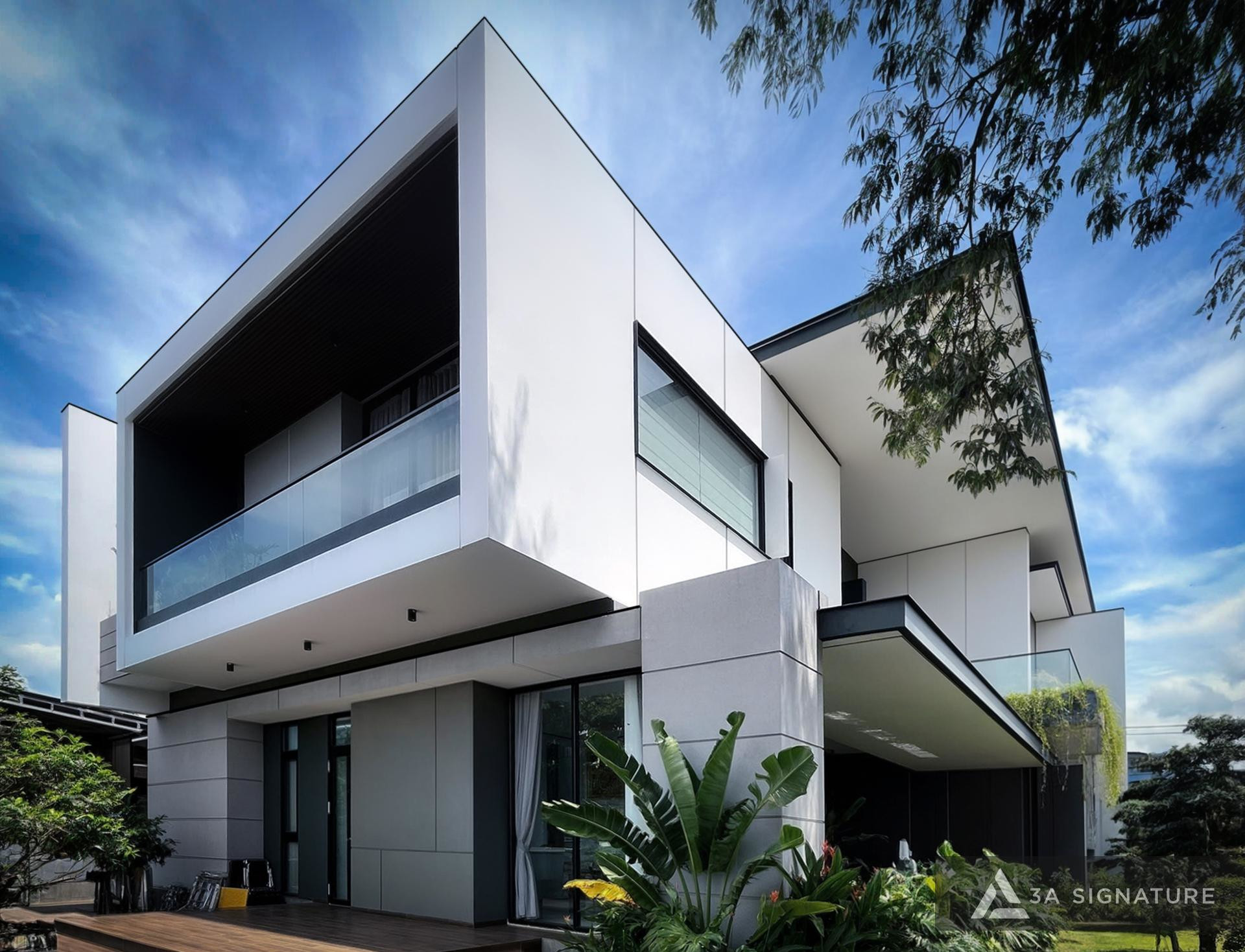Dịch Vụ Thi Công Du an thi cong biet thu hoan thien kien truc green villa Binh Phuoc 4