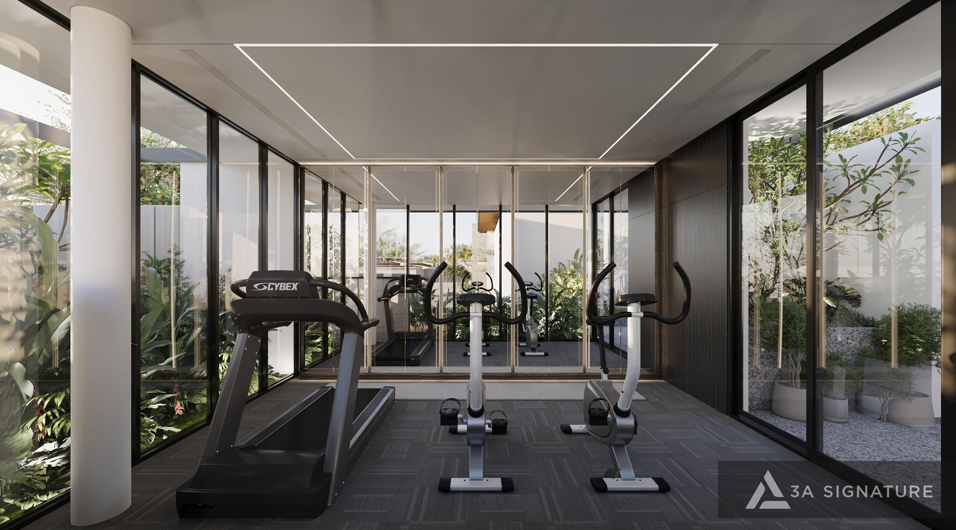 H Phu my villa noi that biet thu phong gym