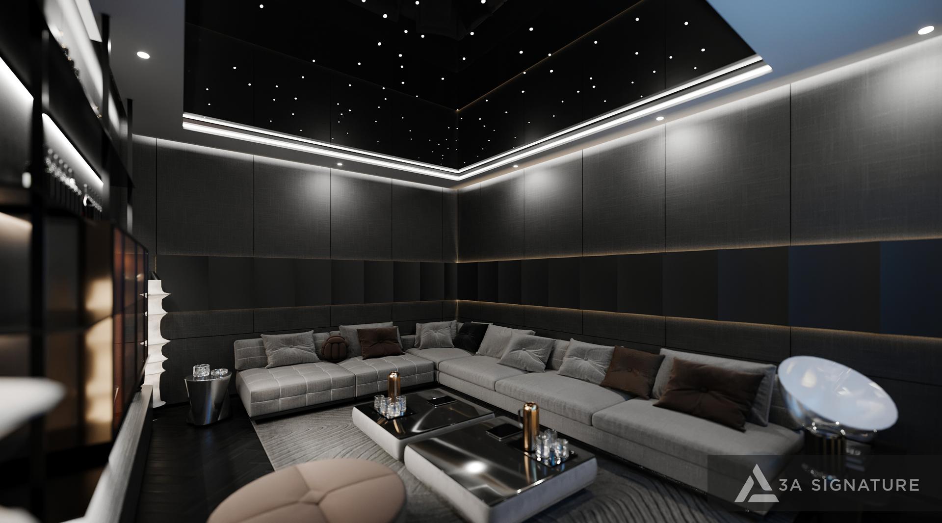 Xu Hướng Thiết Kế Biệt Thự, Villa Nghỉ Dưỡng 2025 – Sống Xanh, Nghỉ Dưỡng Tại Gia, Tạo Dựng Dấu Ấn Riêng H Phu my villa noi that biet thu phong karaoke 3