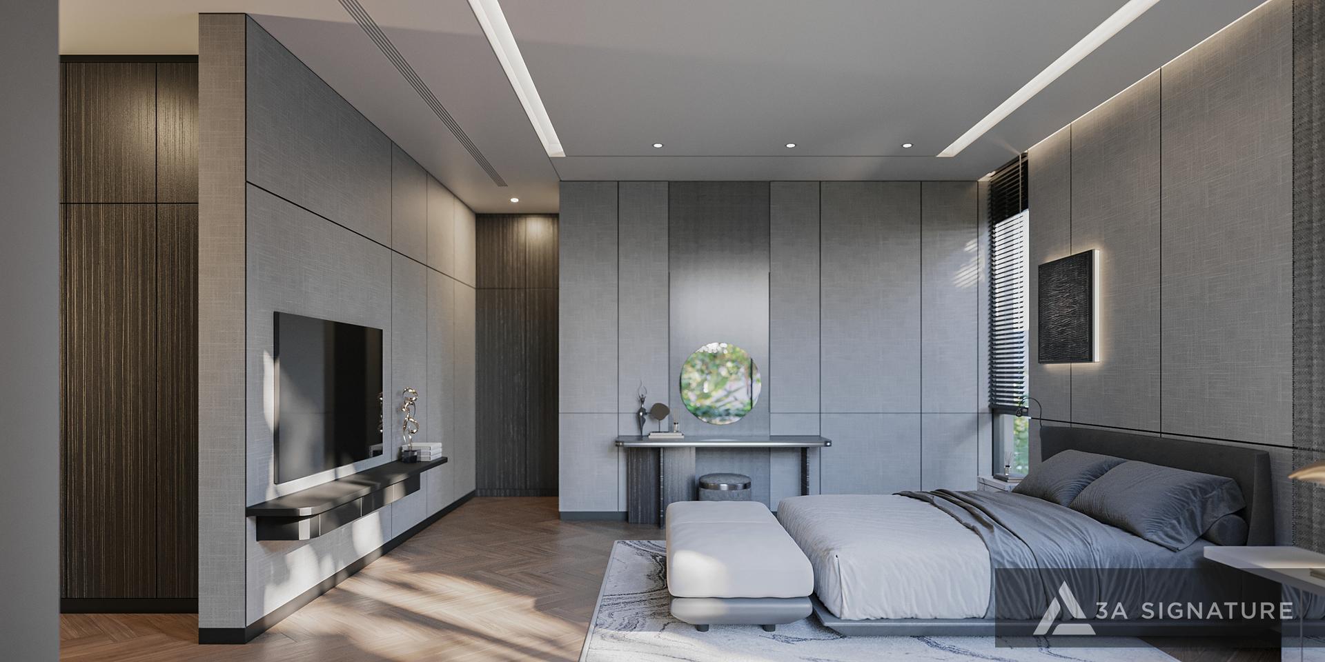 Thiet ke thi cong biet thu pho Huan Villa Phu My hien dai nhiet doi tropical modern