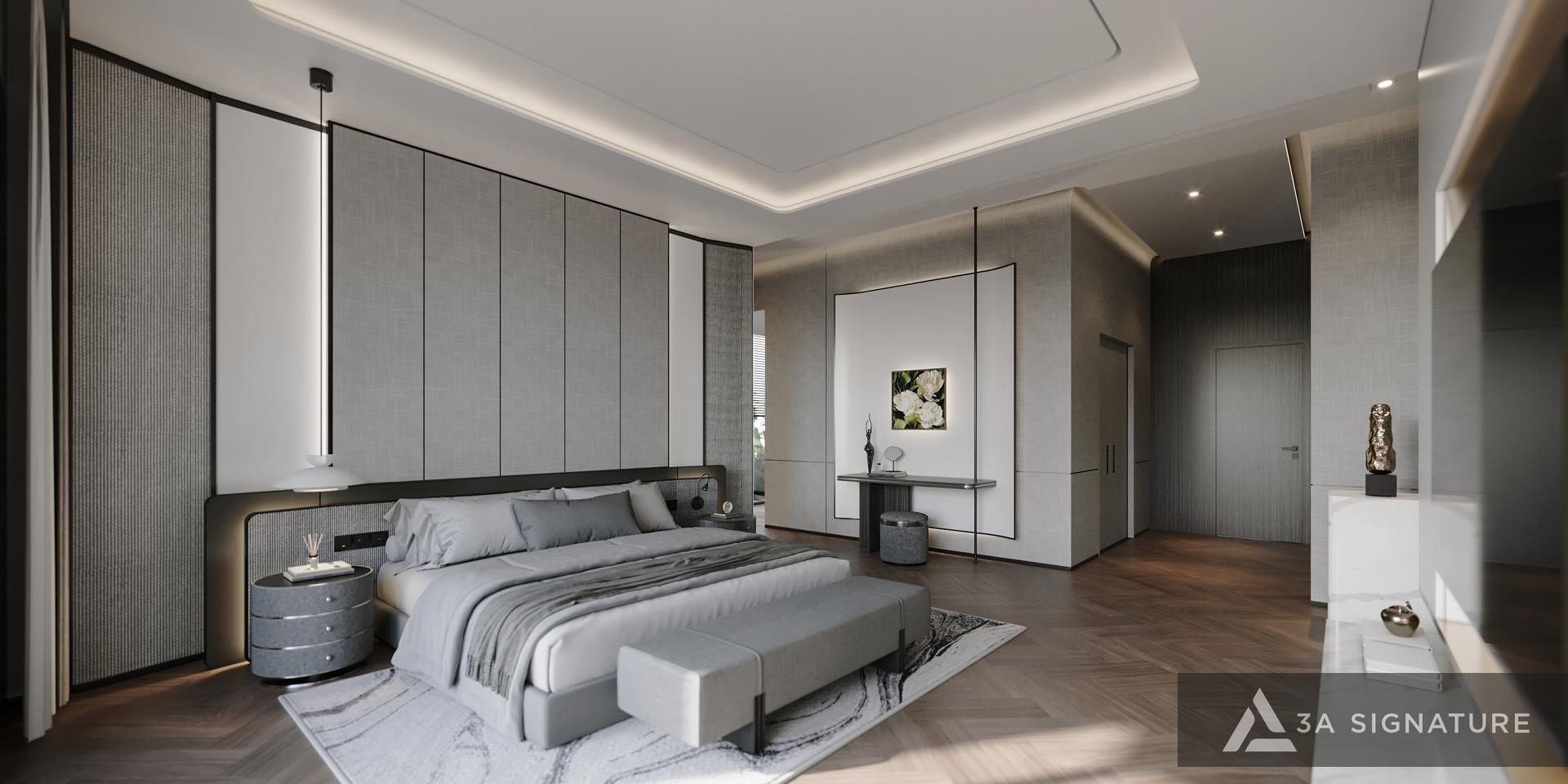 Thiet ke thi cong biet thu pho Huan Villa Phu My hien dai nhiet doi tropical modern