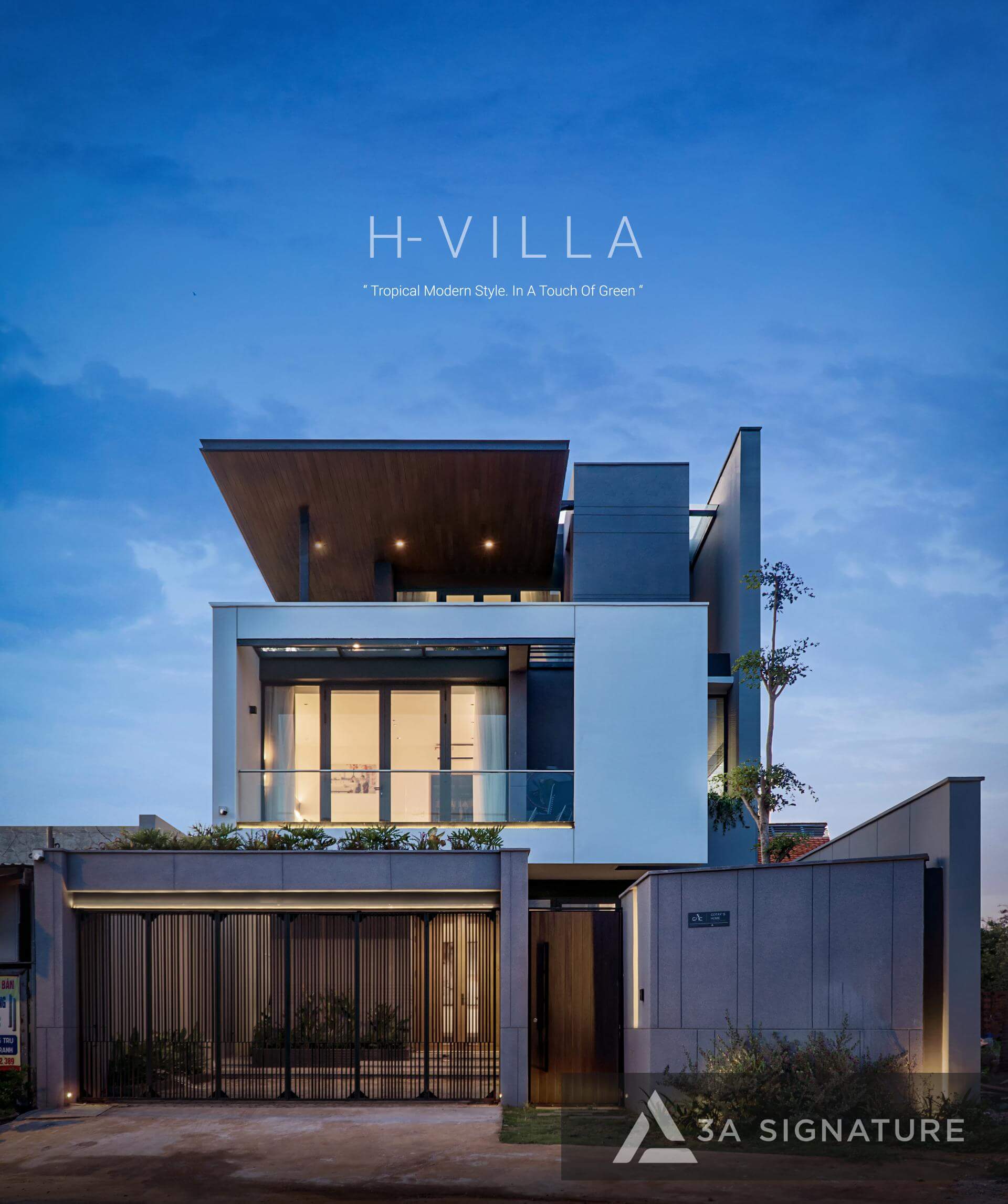 Dịch Vụ Thi Công H Villa cong trinh kien truc biet thu thi cong hoan thien thuc te 4