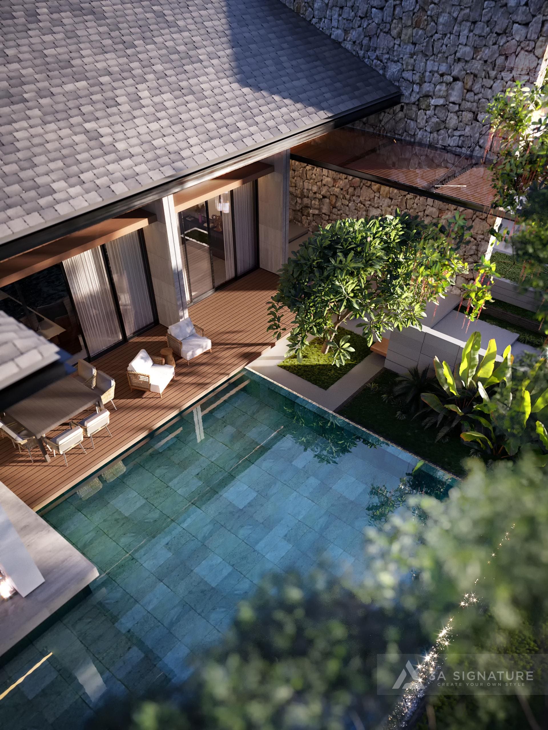 Thiết Kế Biệt Thự Nghỉ Dưỡng – Tiêu Chí Vàng Chọn Mẫu Resort Villa Như Ý Huan Villa Phu My Vung Tau kien truc biet thu mat tien hien dai 1