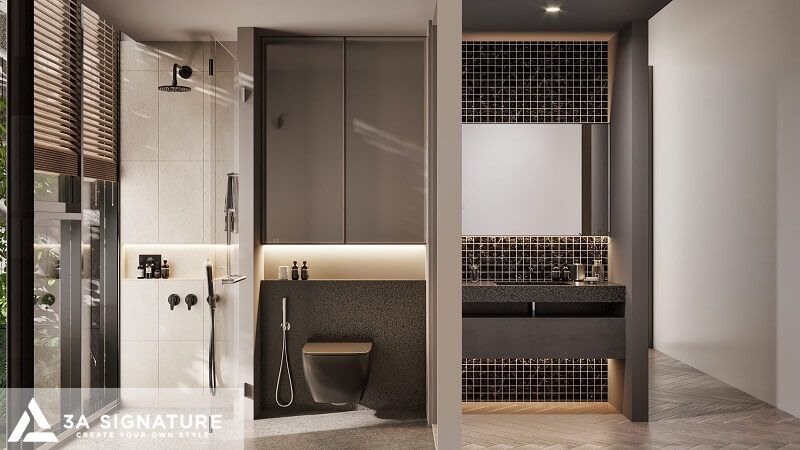 Thiet ke thi cong biet thu pho Green Villa Binh Phuoc