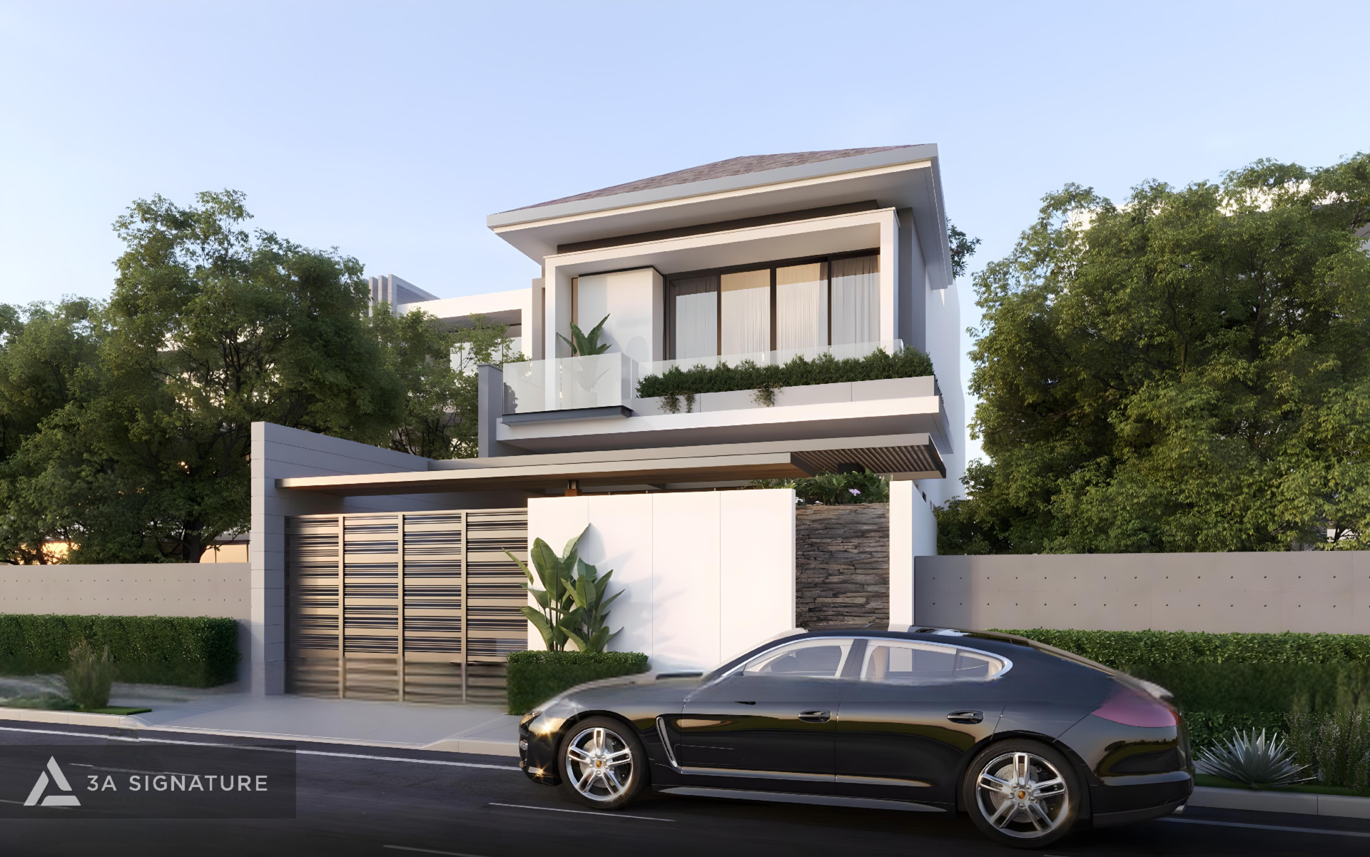 3A Signature – Công Ty Xây Nhà Biệt Thự Trọn Gói 2026 Tại TPHCM & Lân Cận: Uy Tín – Minh Bạch – Không Phát Sinh Chi Phí Mau thiet ke kien truc phoi canh biet thu BD Villa TDM
