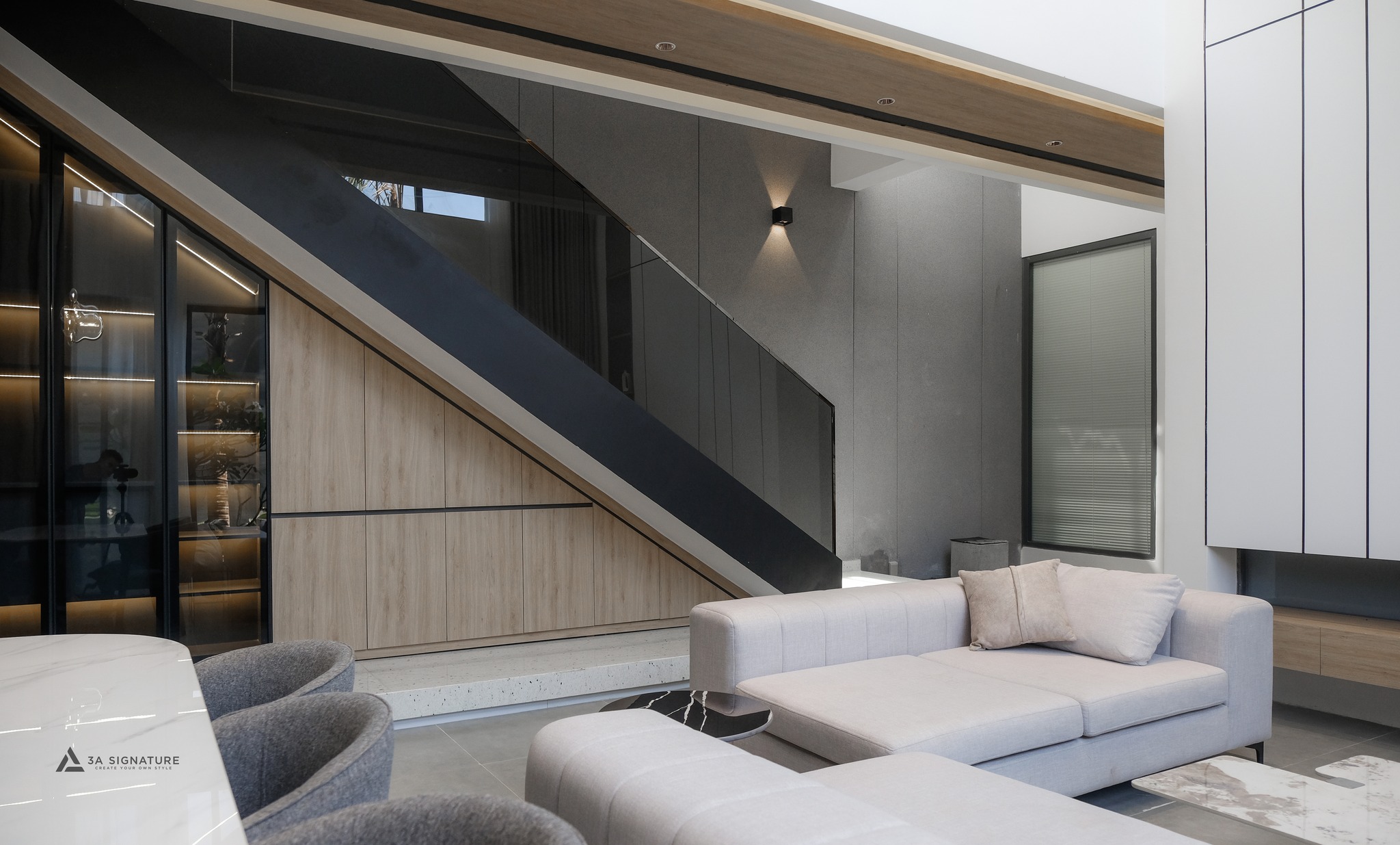 Thiet ke thi cong biet thu pho H-Villa Phu My Vung Tau - Tropical Modern