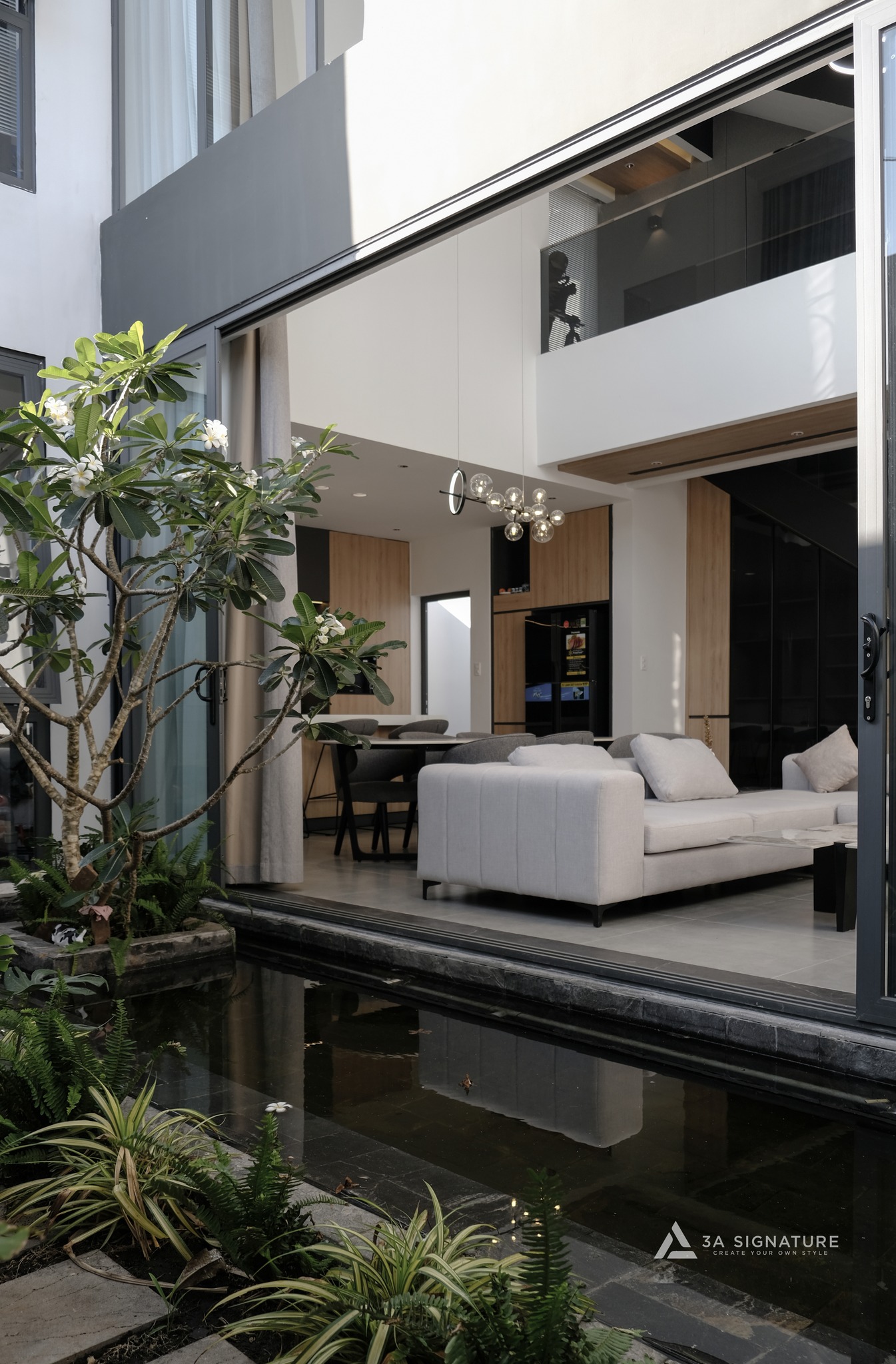 Xu Hướng Thiết Kế Tiểu Cảnh Sân Vườn Đẹp Biệt Thự Hiện Đại Hiện Nay Mau thiet ke thi cong biet thu hien dai Tropical modern thuc te H Villa BRVT 31