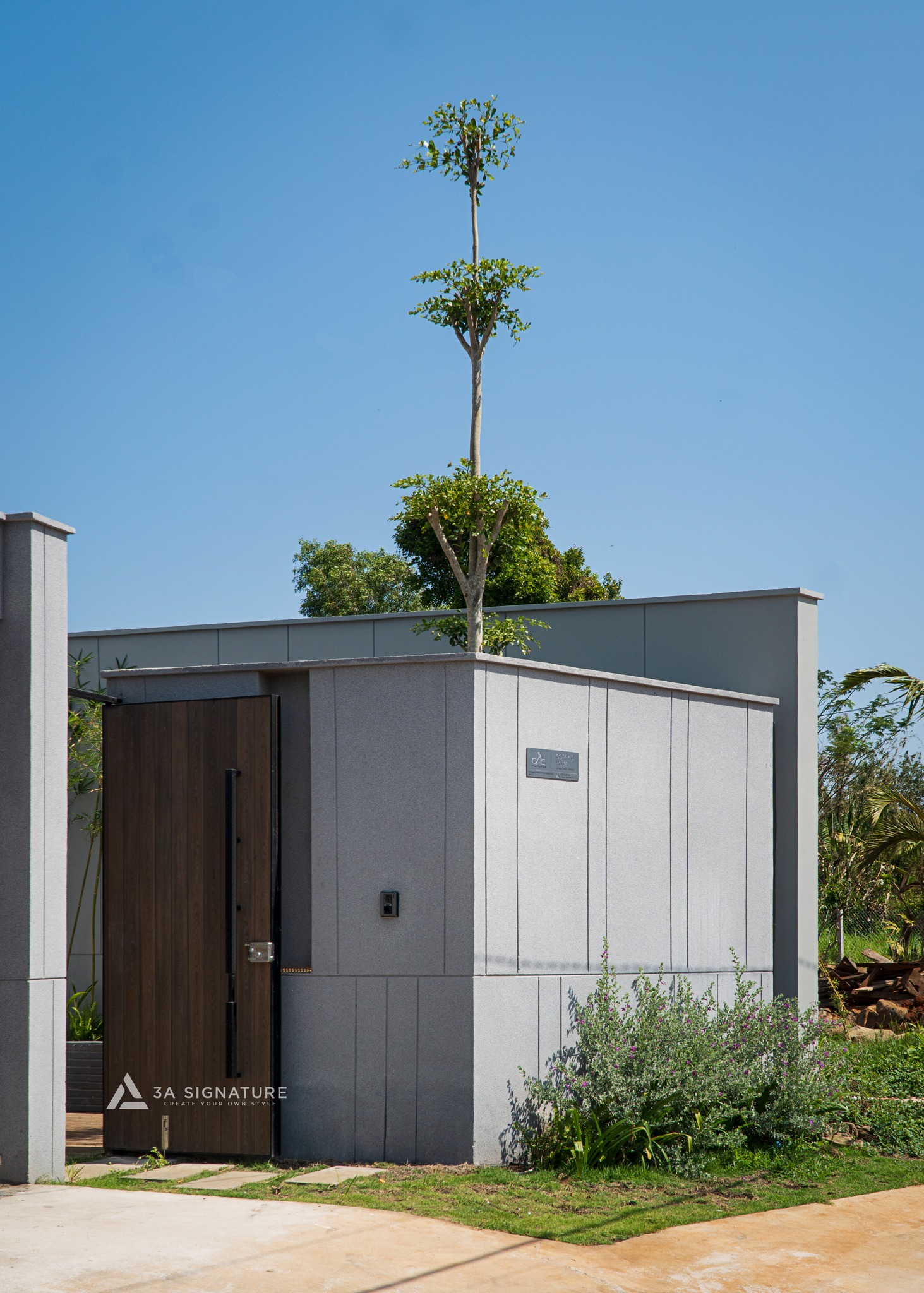 Thiet ke thi cong biet thu pho H-Villa Phu My Vung Tau - Tropical Modern