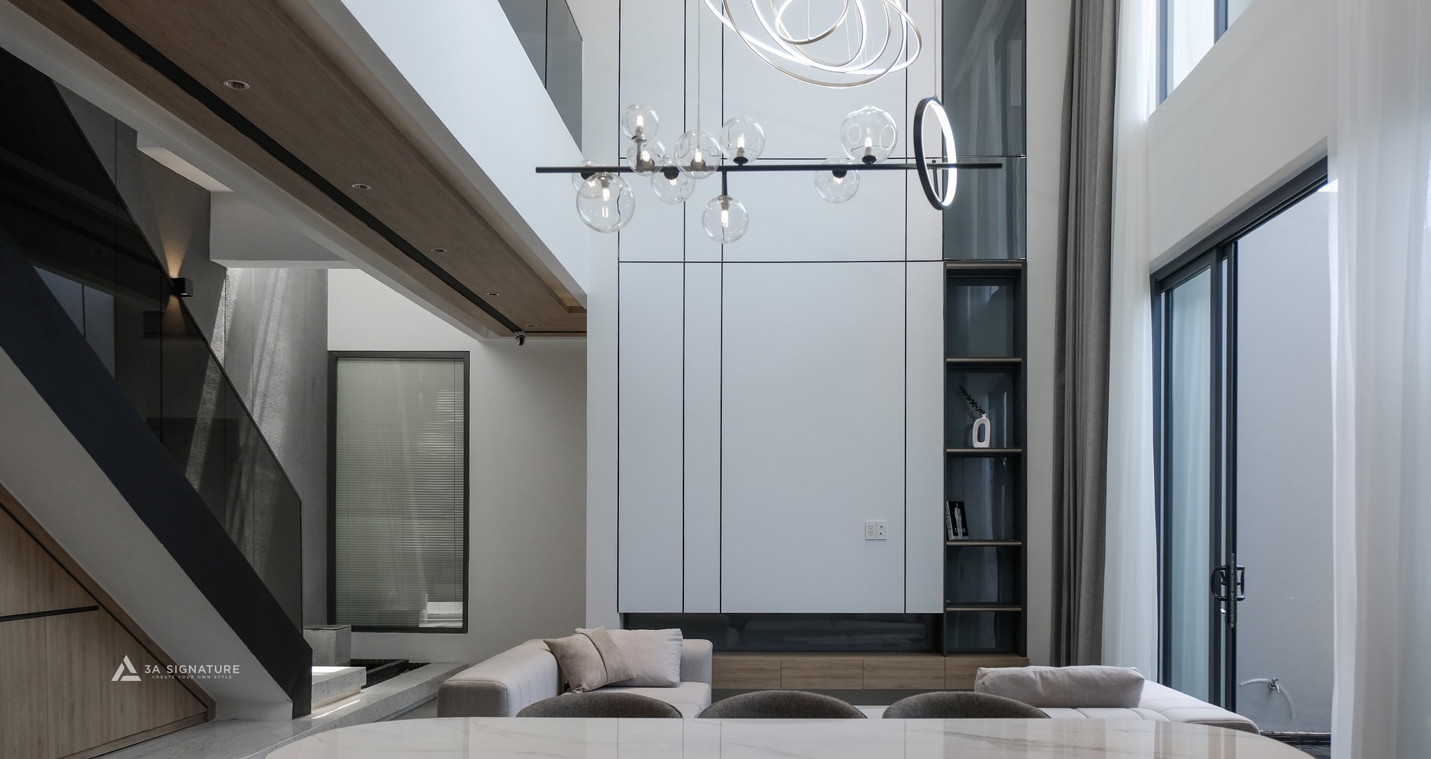 Thiet ke thi cong biet thu pho H-Villa Phu My Vung Tau - Tropical Modern