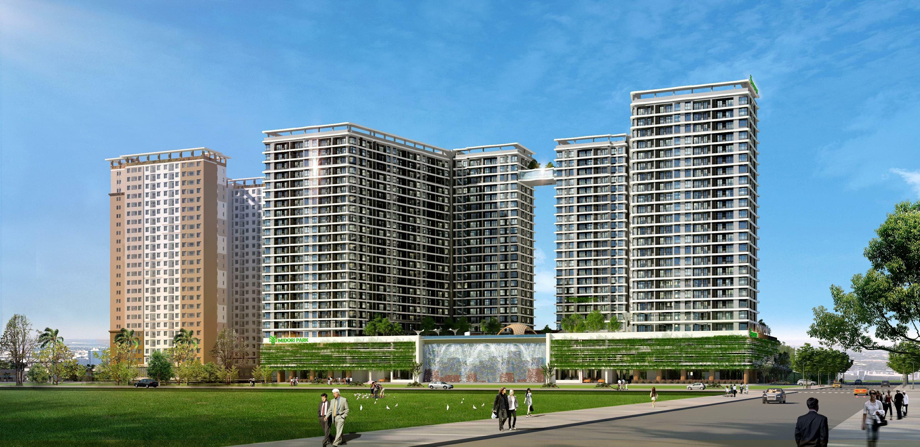 các phân khu Midori Park 
