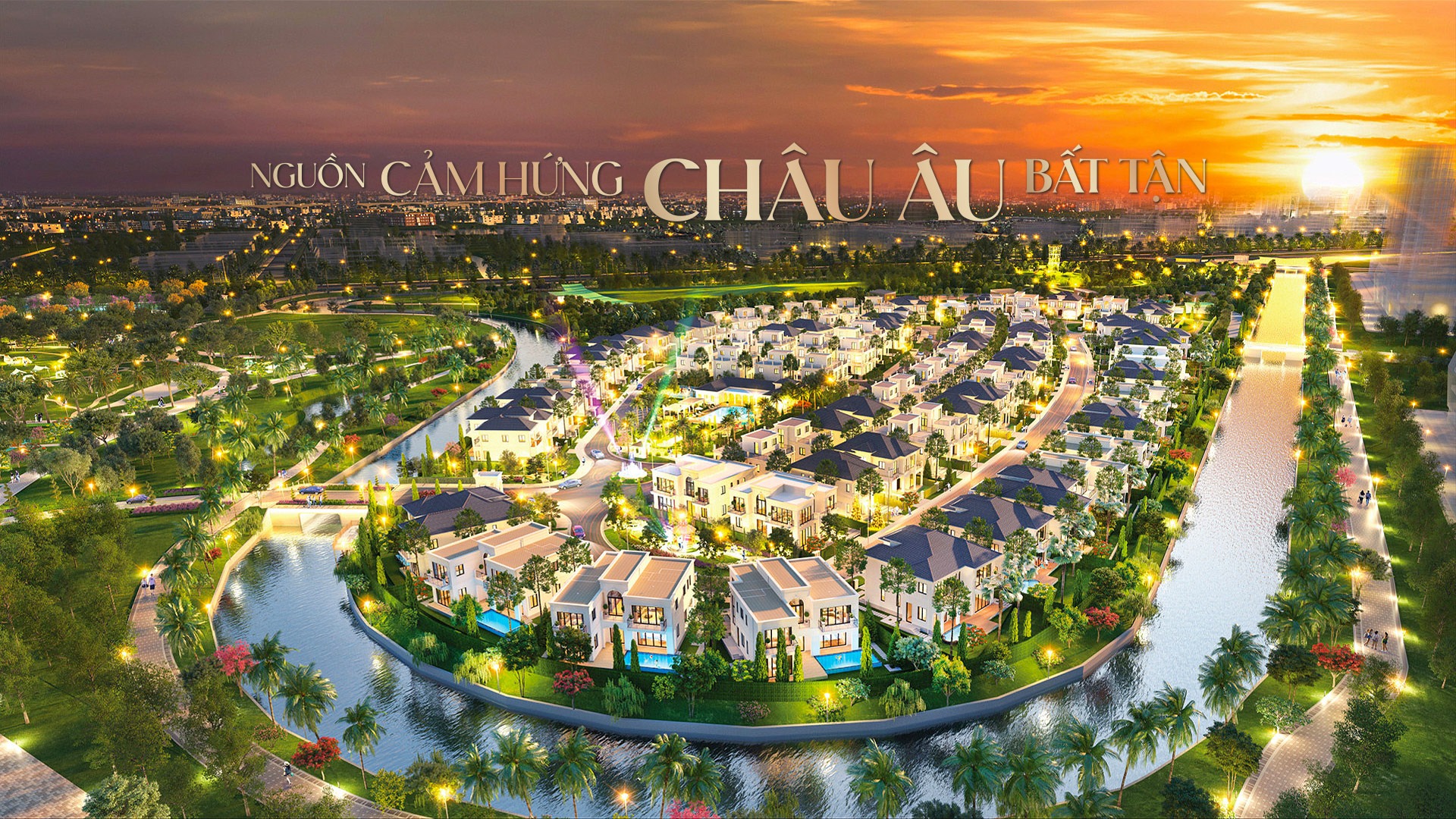 Thiết Kế Biệt Thự Waterpoint: Kiến Tạo Villa Ven Sông Vàm Cỏ Đông Mang Dấu Ấn Riêng Cùng 3A Signature Park village banner web