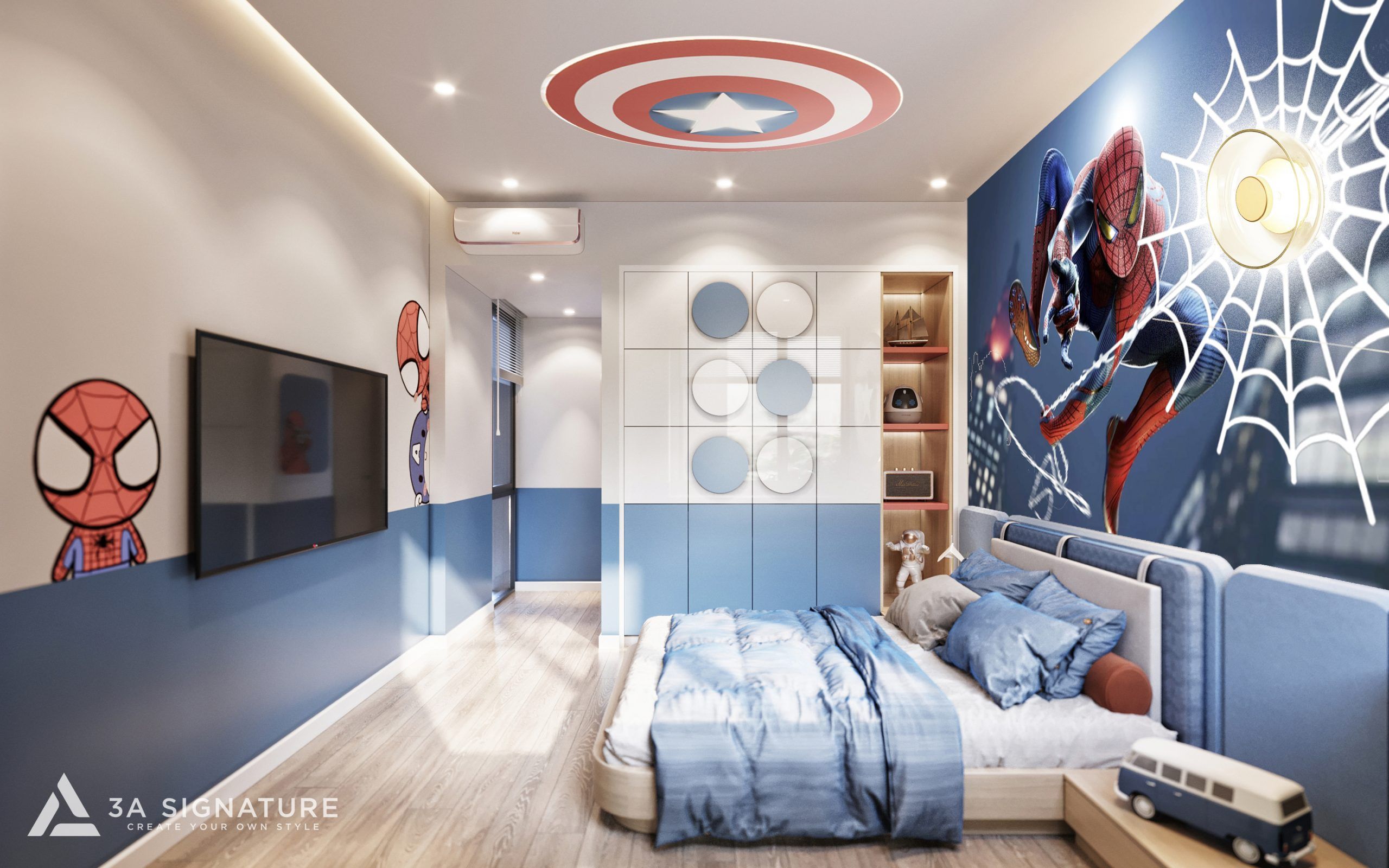 Nội thất phòng ngủ cho bé biệt thự H-Villa